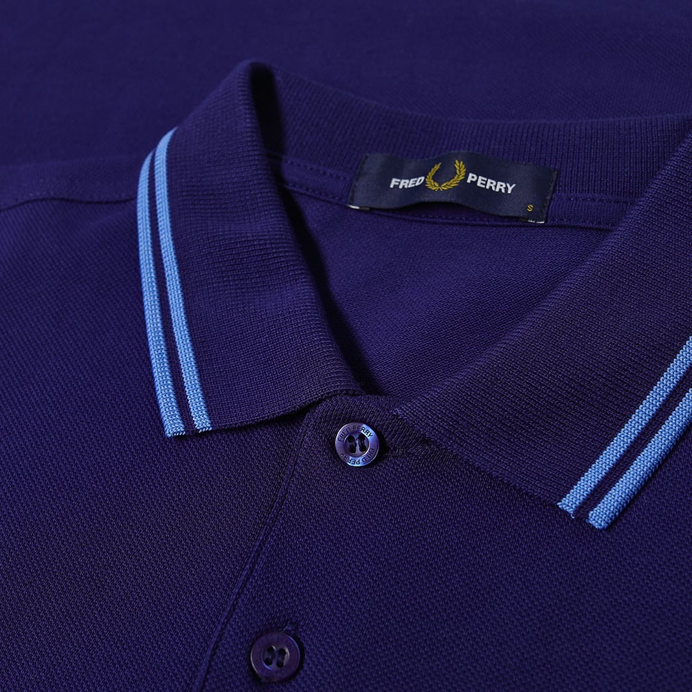 Fred Perry Slim Fit Twin Tipped Polo - 3