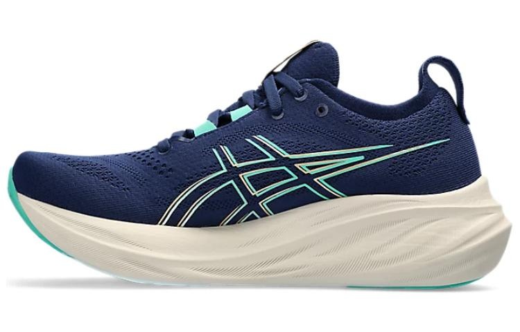 (WMNS) ASICS Gel-Nimbus 26 'Blue Expanse Aurora Green' 1012B601-400 - 2