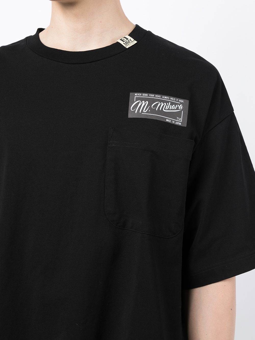 logo-patch short-sleeved T-shirt - 5