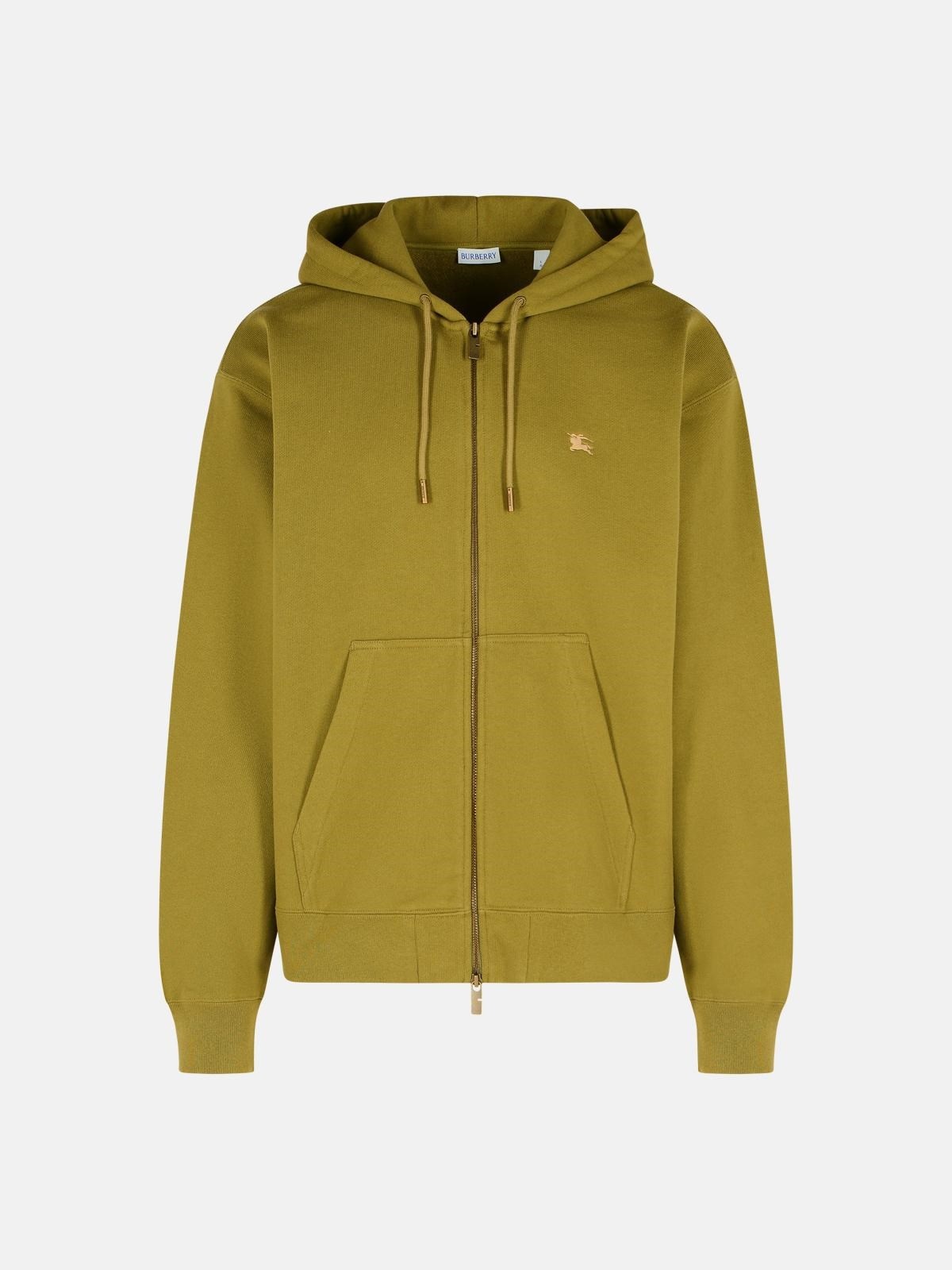 'RORY CK' GREEN COTTON SWEATSHIRT - 1