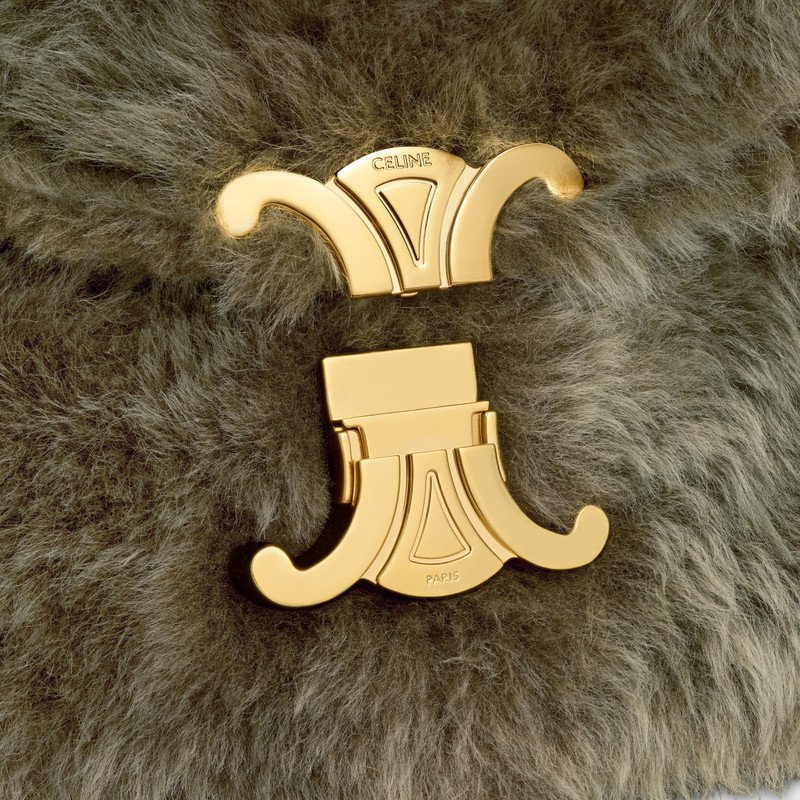 TEEN NINO BAG IN SHEARLING AND SUEDE CALFSKIN 5