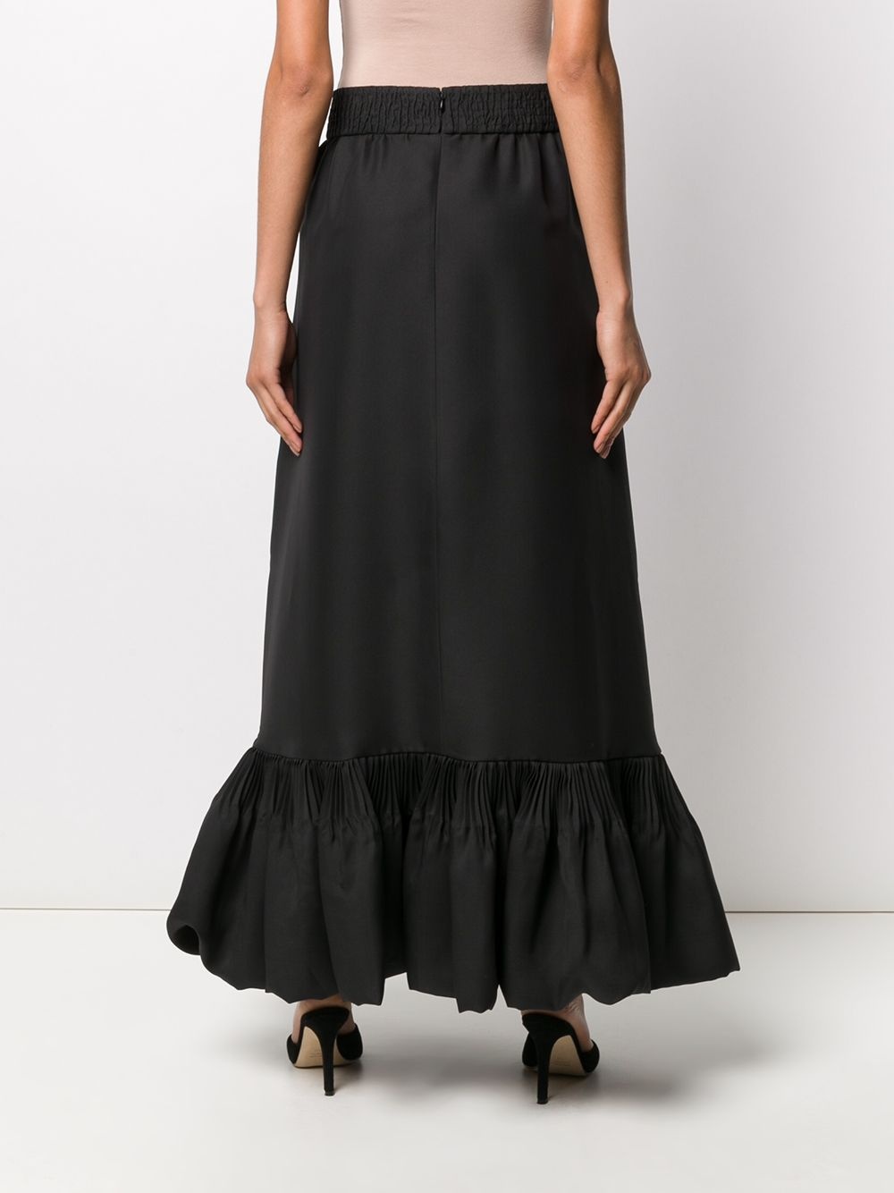peplum hem skirt - 4