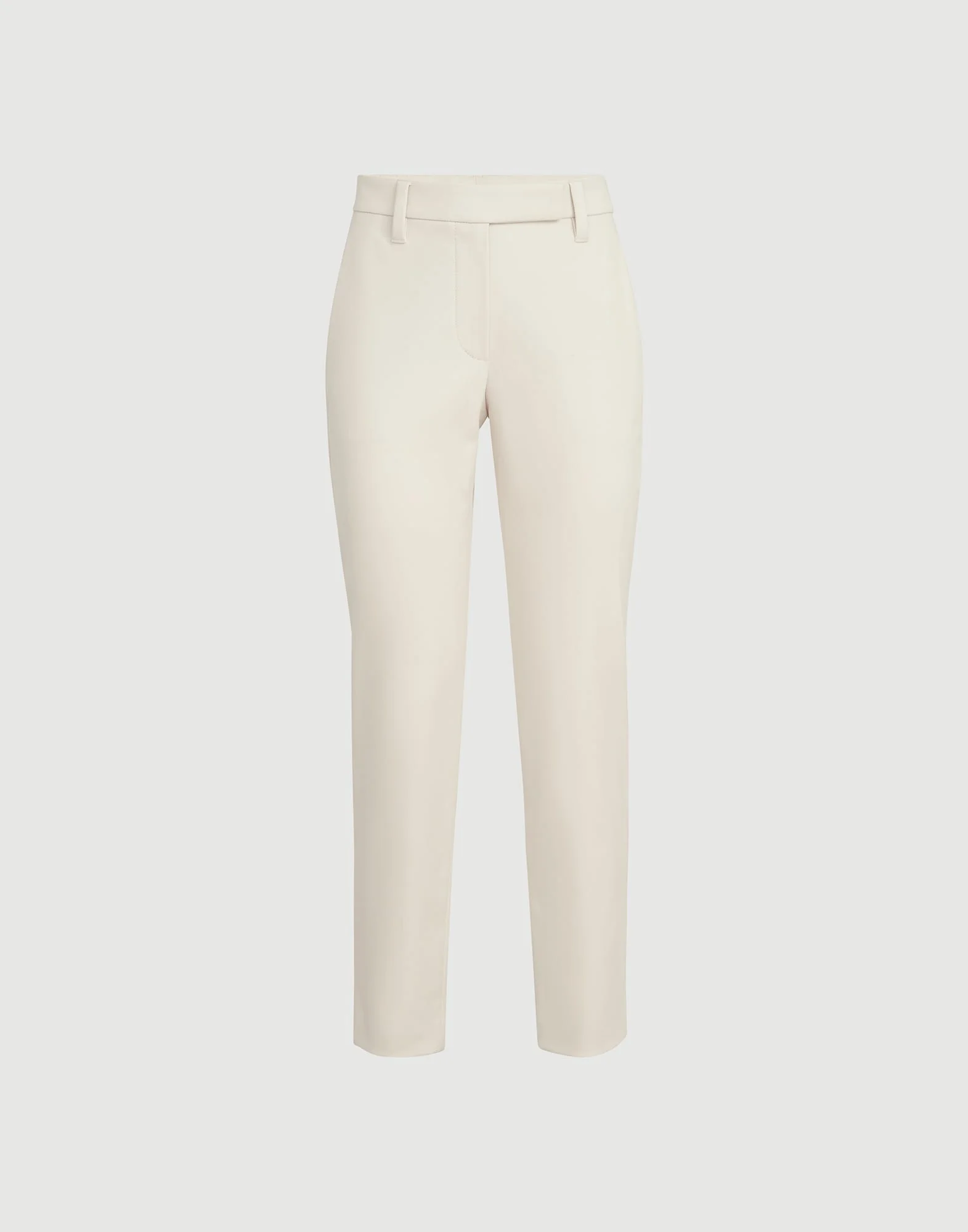 Stretch cotton cover slim fit trousers - 1