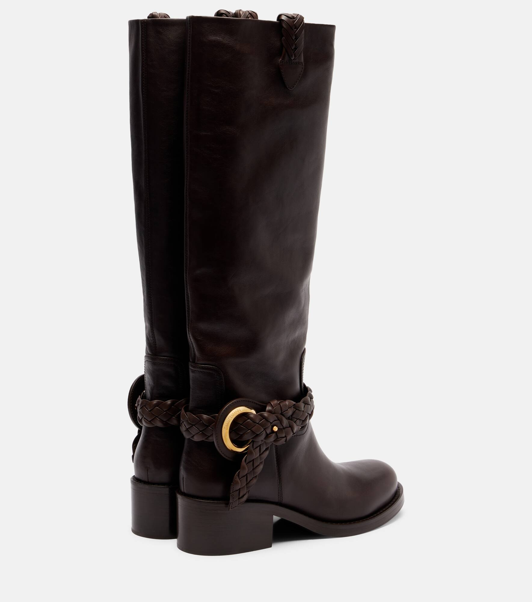 Helix 40 leather knee-high boots - 2