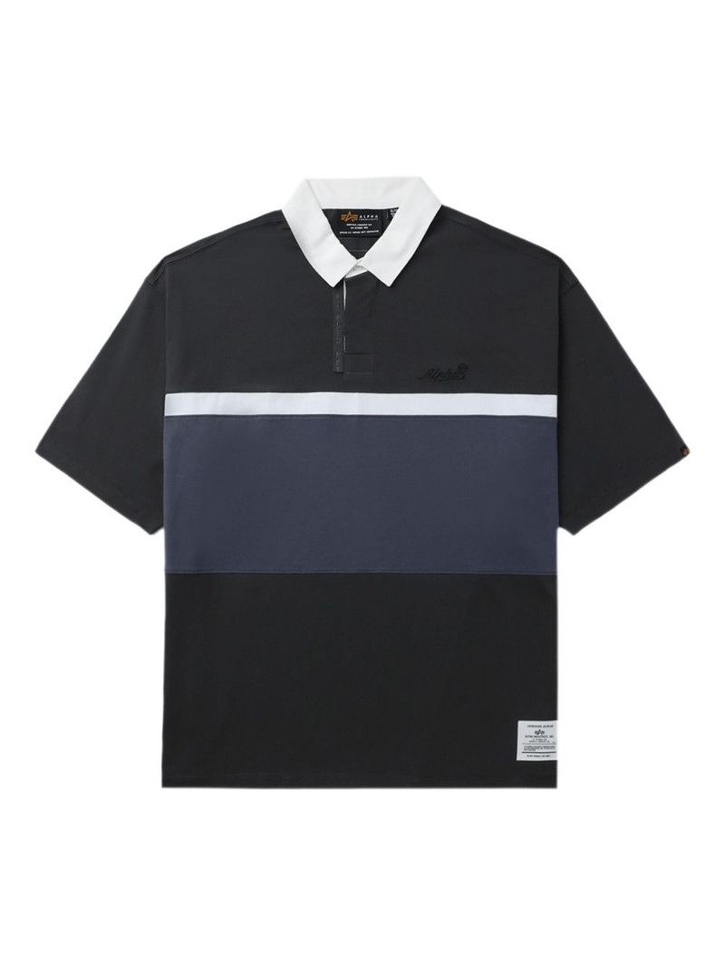 striped polo shirt 1