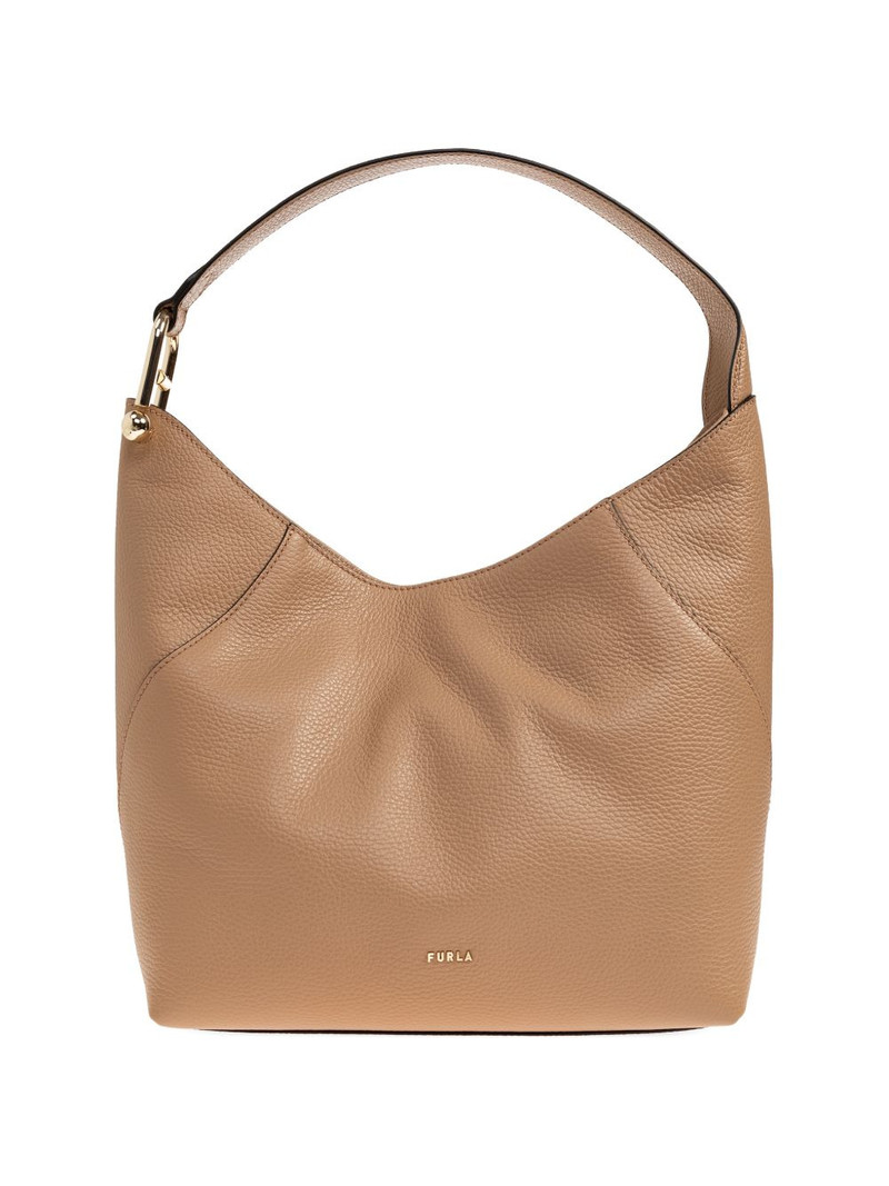 medium Lara leather tote bag 1