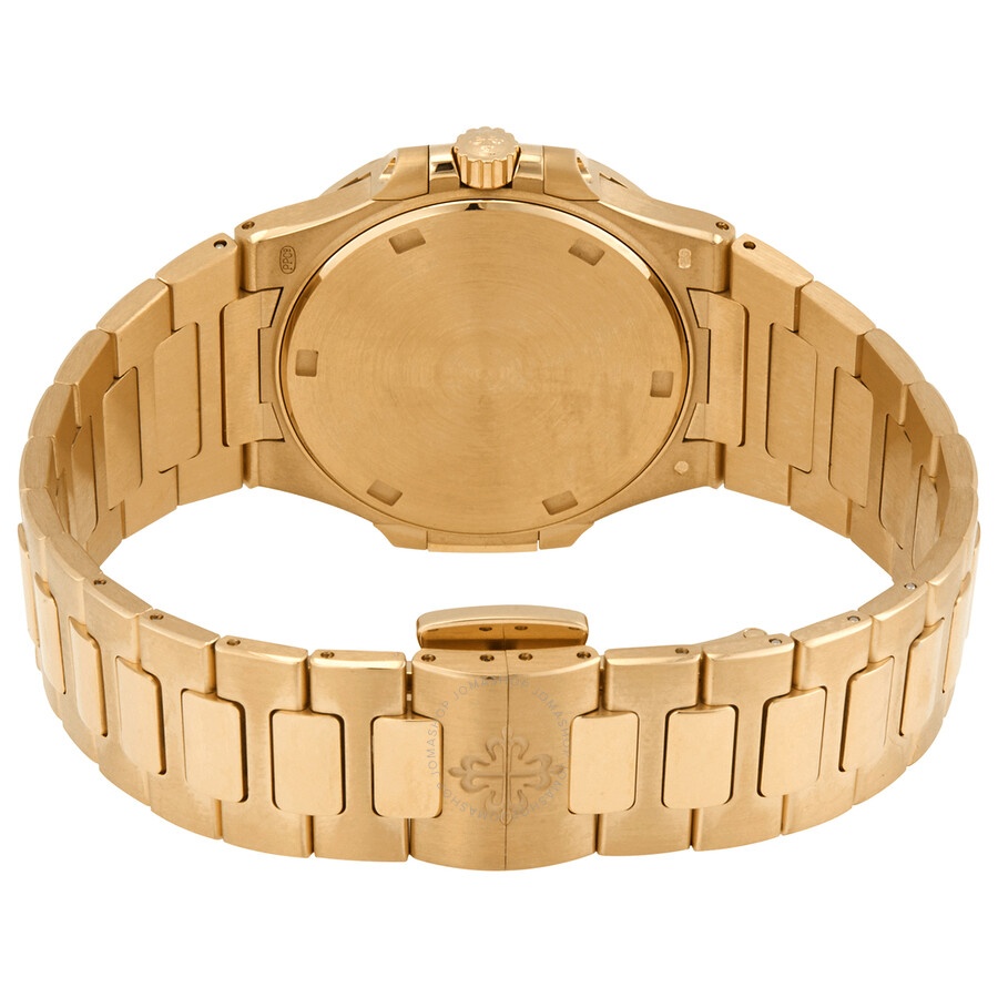 Patek Philippe Nautilus Quartz Diamond Gold Dial Ladies Watch 7010-1R-012 - 3