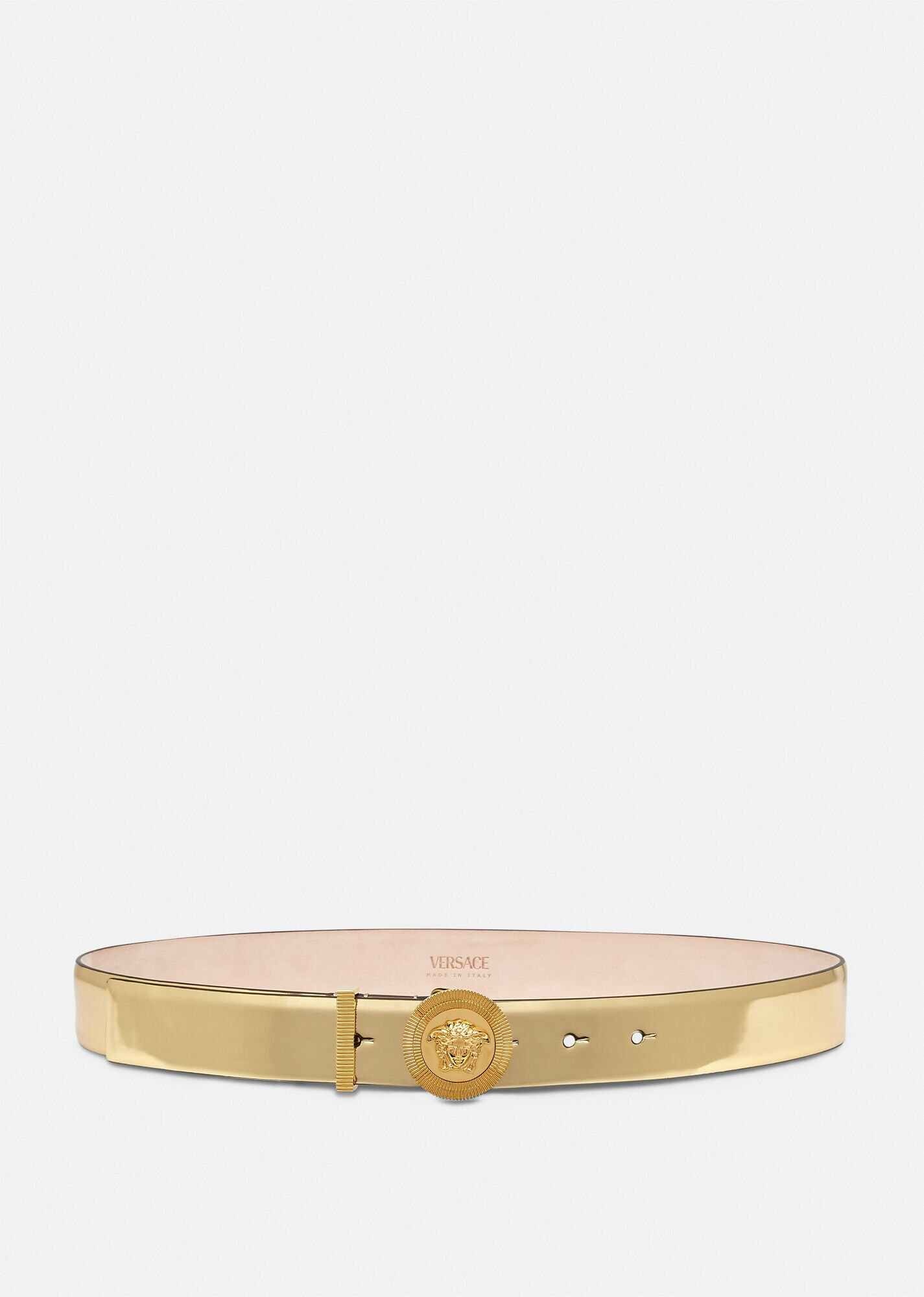 Medusa Biggie Leather Belt 3 cm - 1