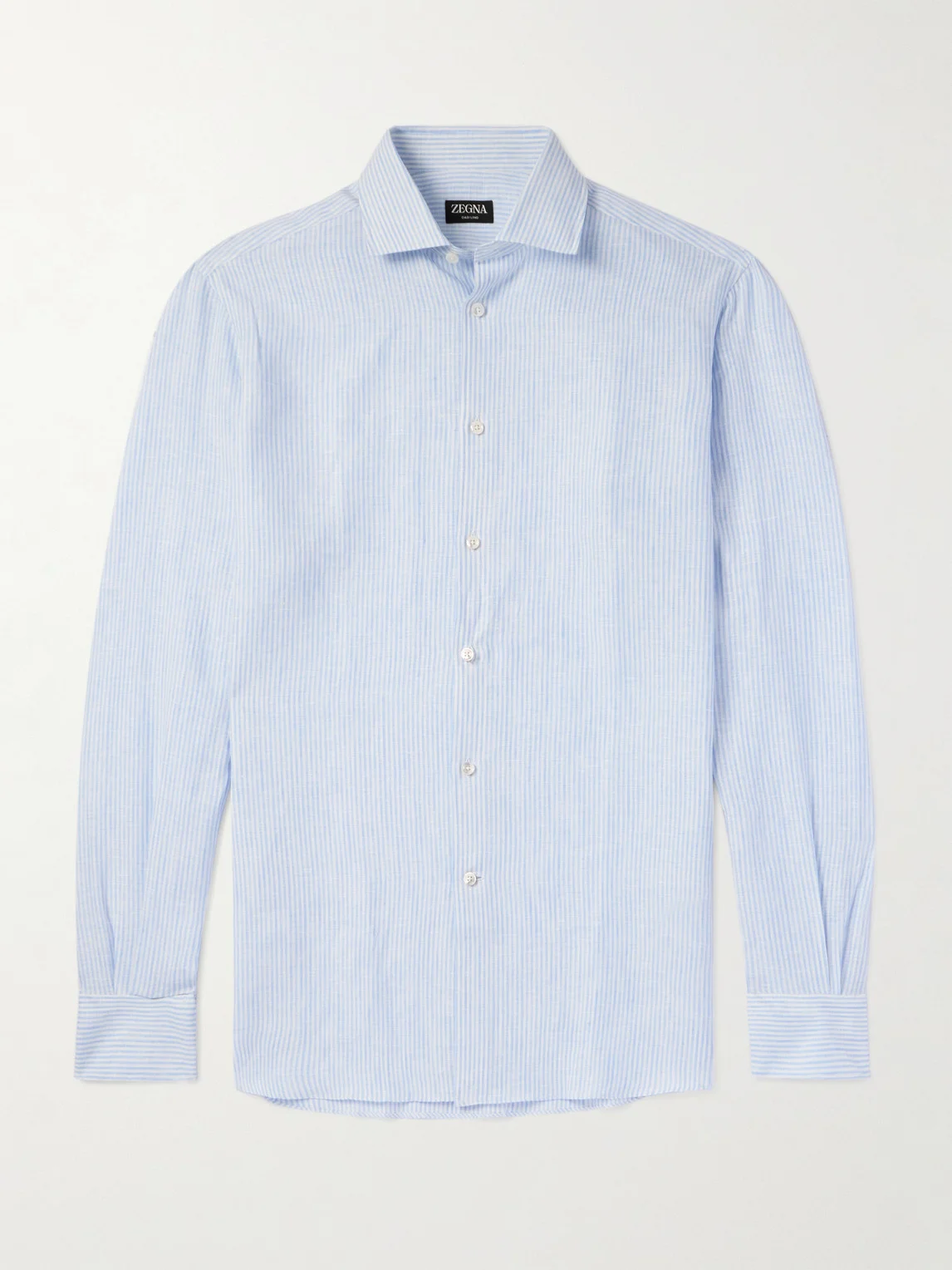 Striped Oasi Linen Shirt - 1