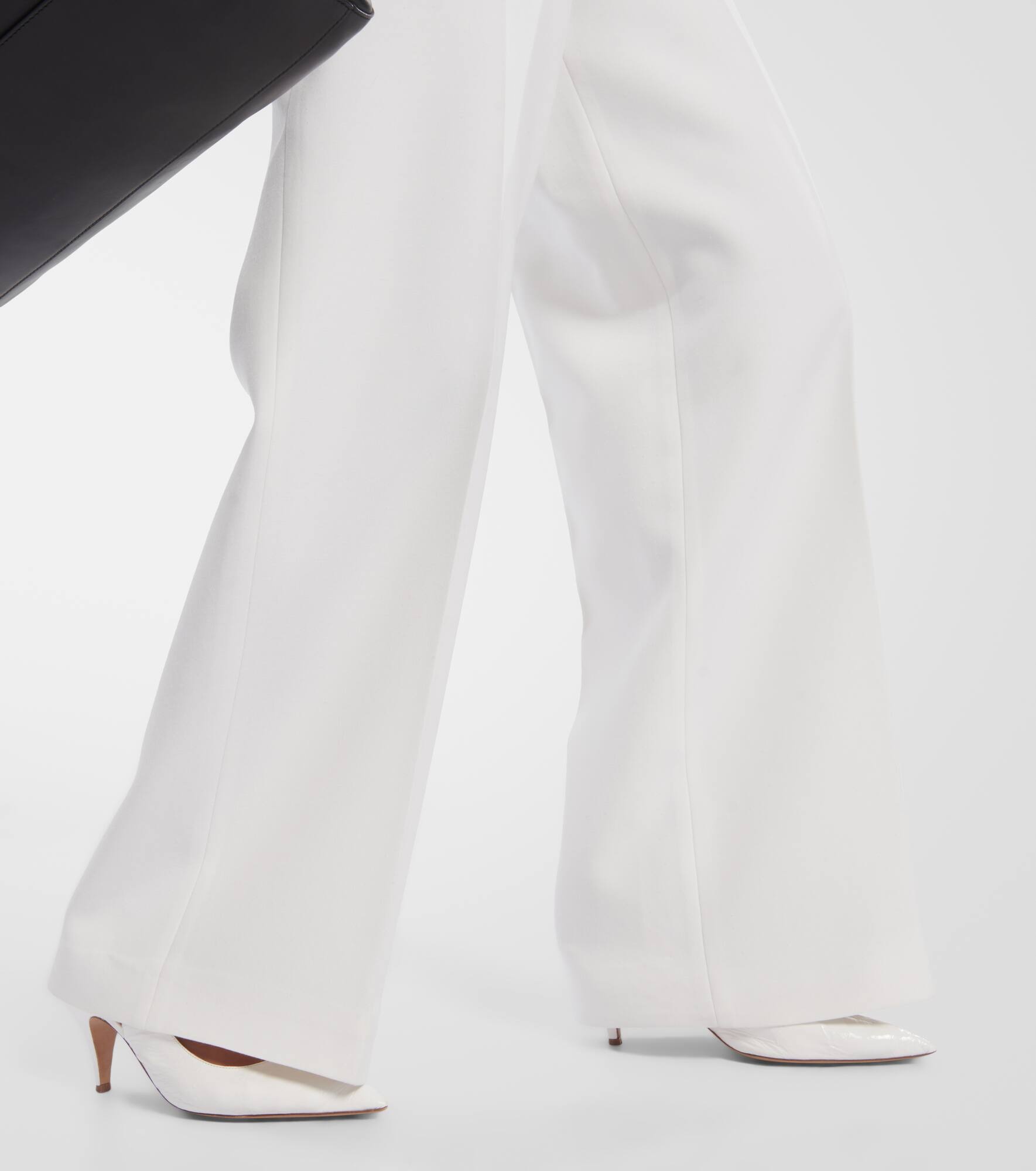 Bacall mid-rise wide-leg pants - 5