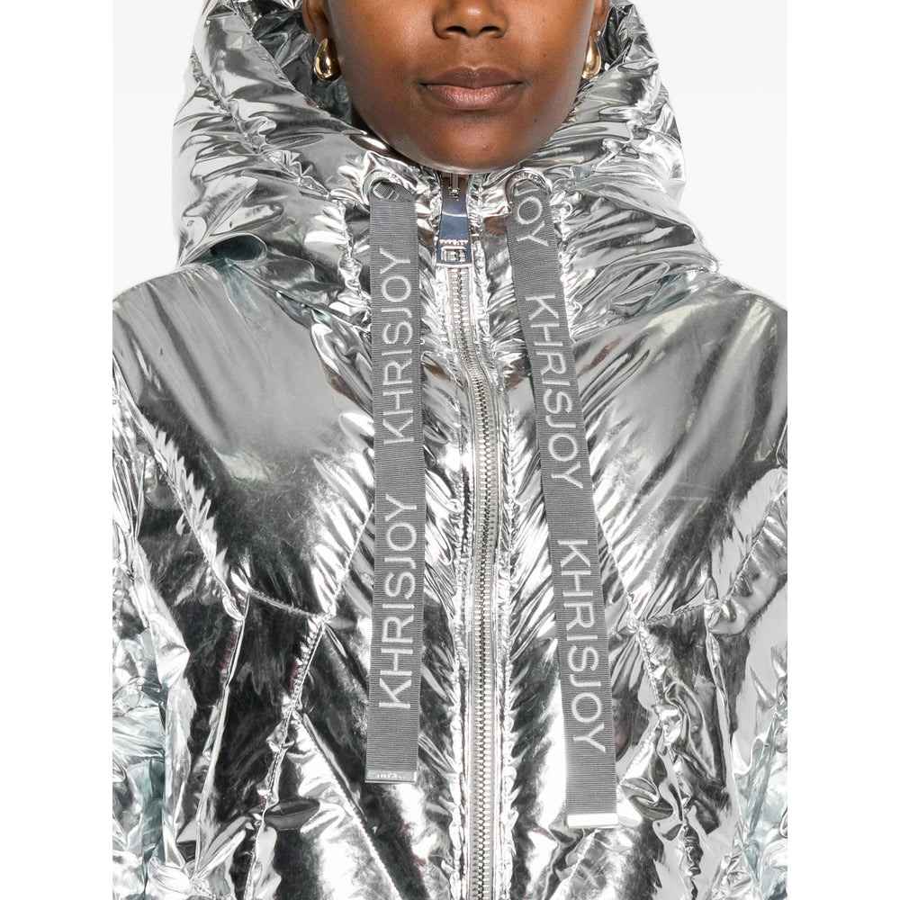 Khrisjoy Grey Jackets - Puffer Jackets Women - 2