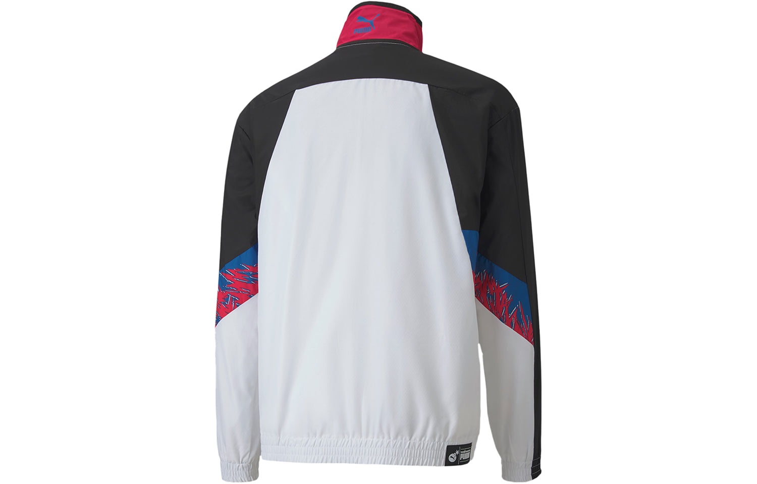 Puma x The Hundreds Track Jacket 'White Black Red' 596747-02 - 3