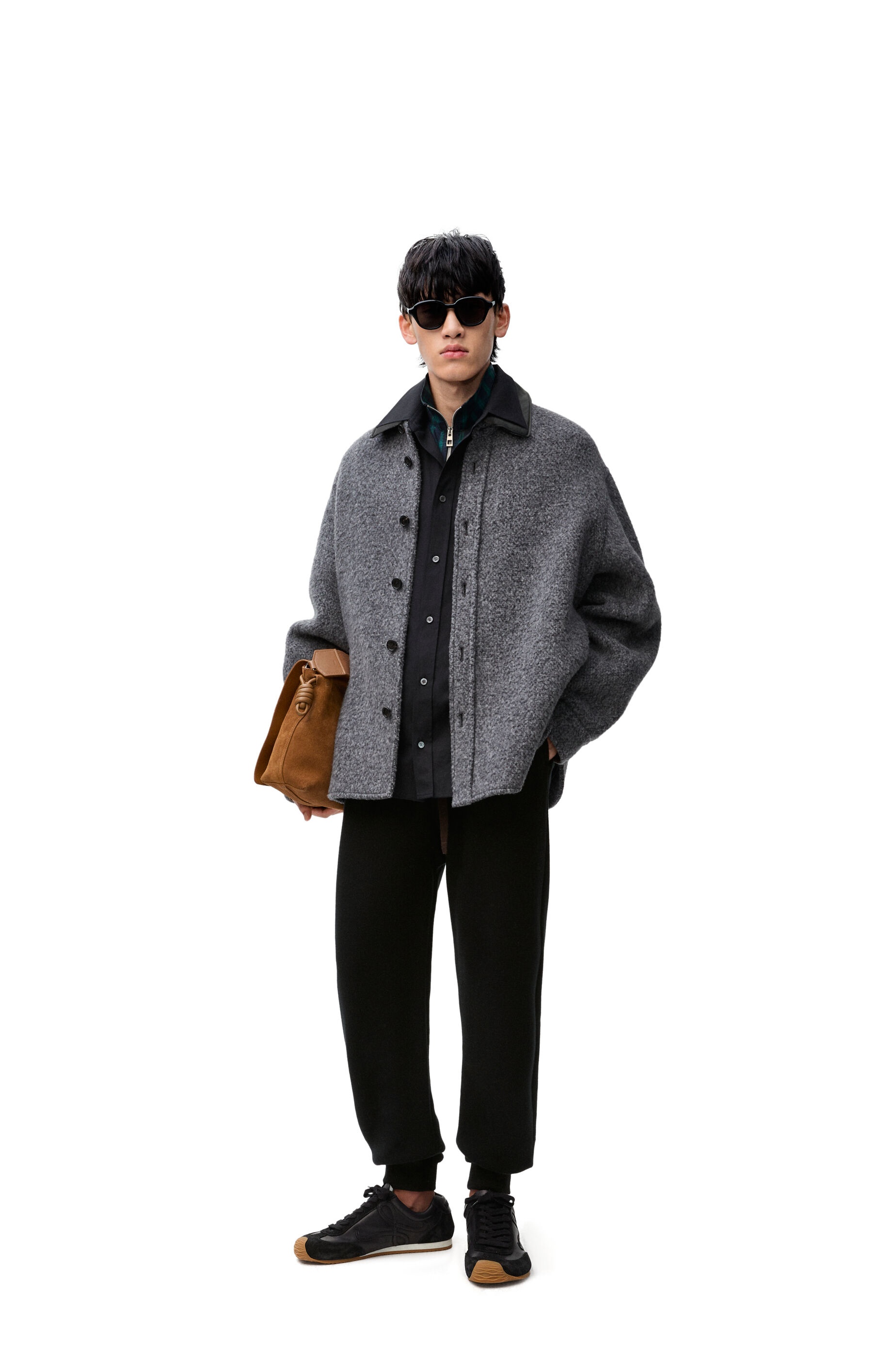 Sweatpants in cotton and cashmere - 2