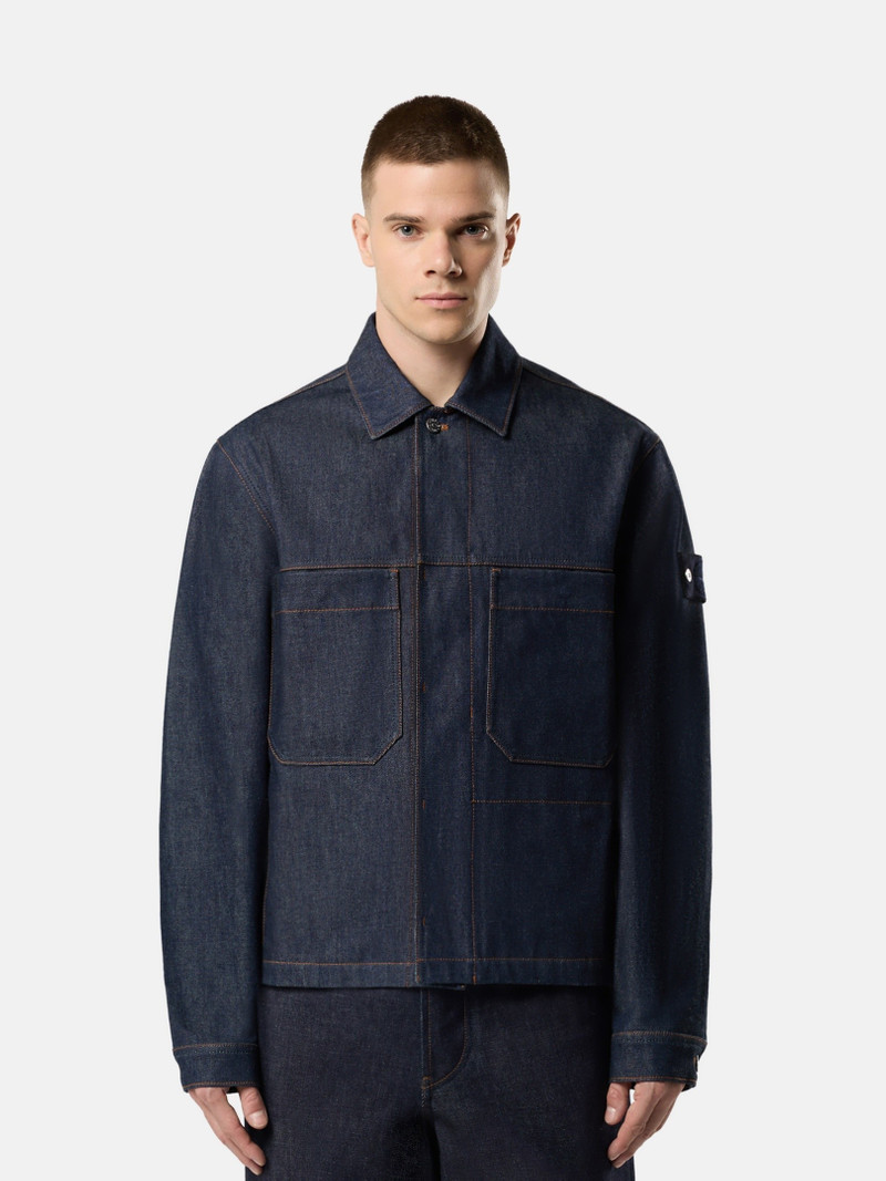 Stone Island 4100006 INDIGO DENIM-RAW outlook