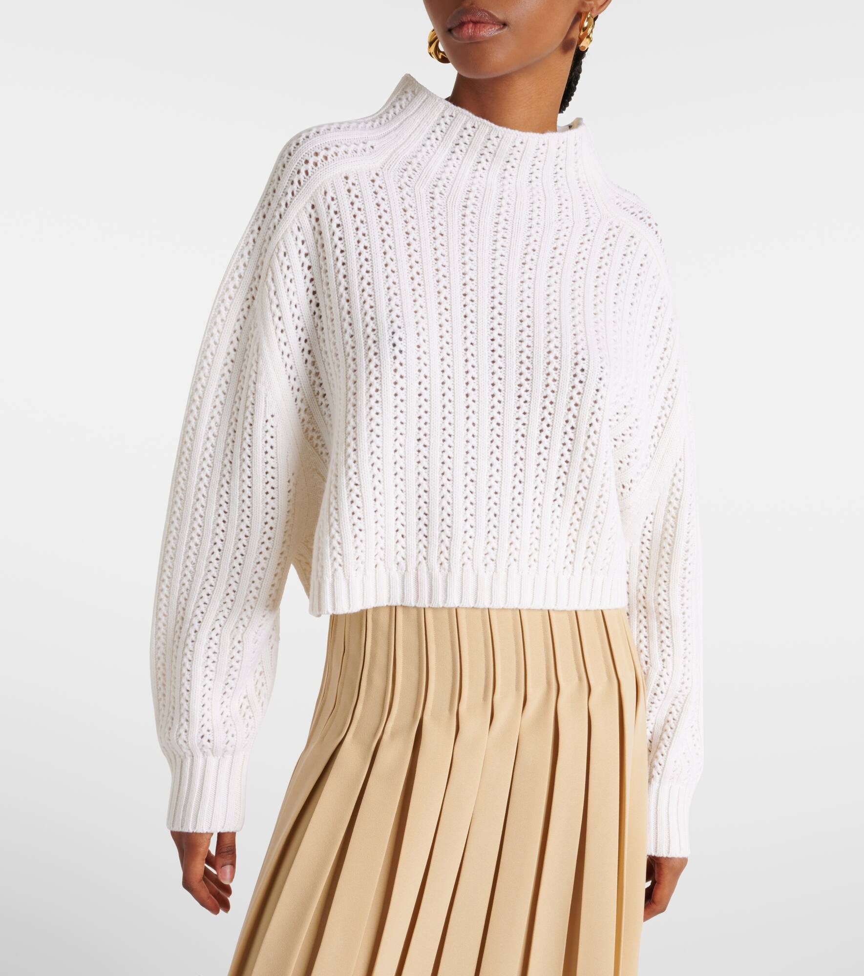 Hodeida wool and cashmere sweater - 7