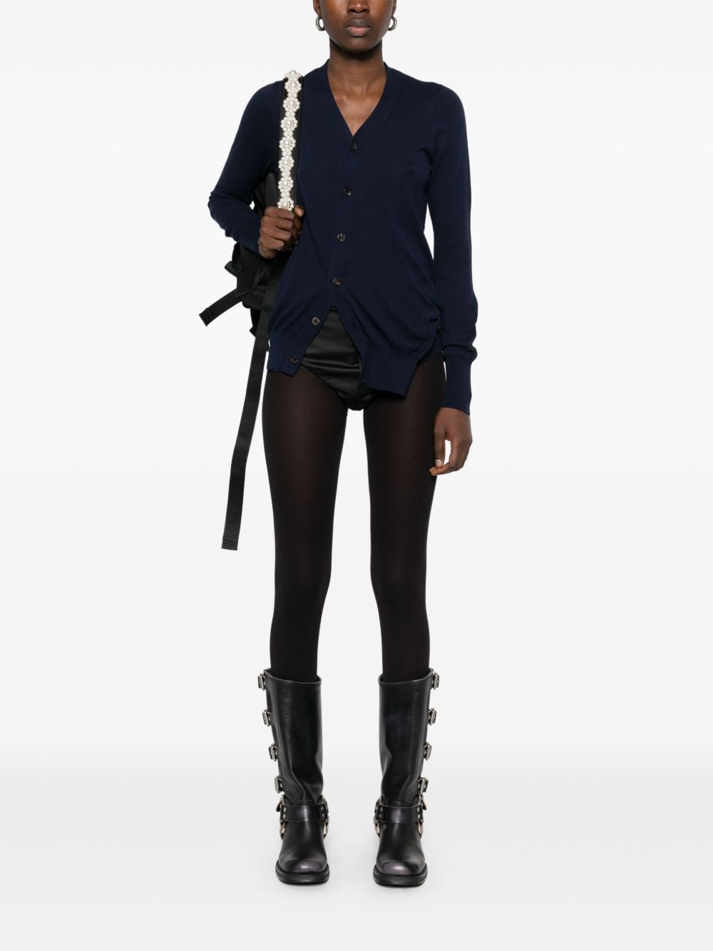 V-neck cardigan - 2