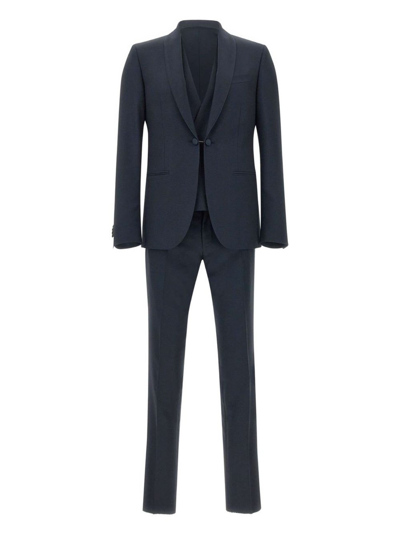 wool three-piece formal suit 1
