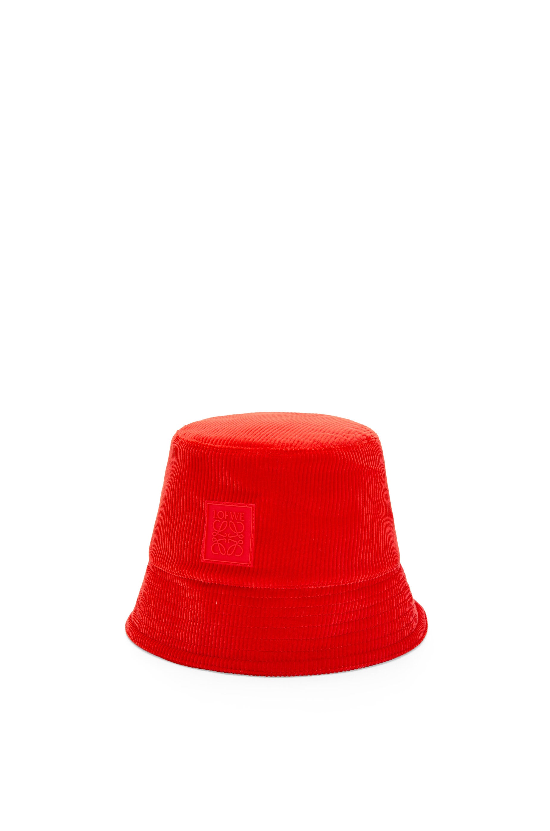 Patch bucket hat in corduroy - 3