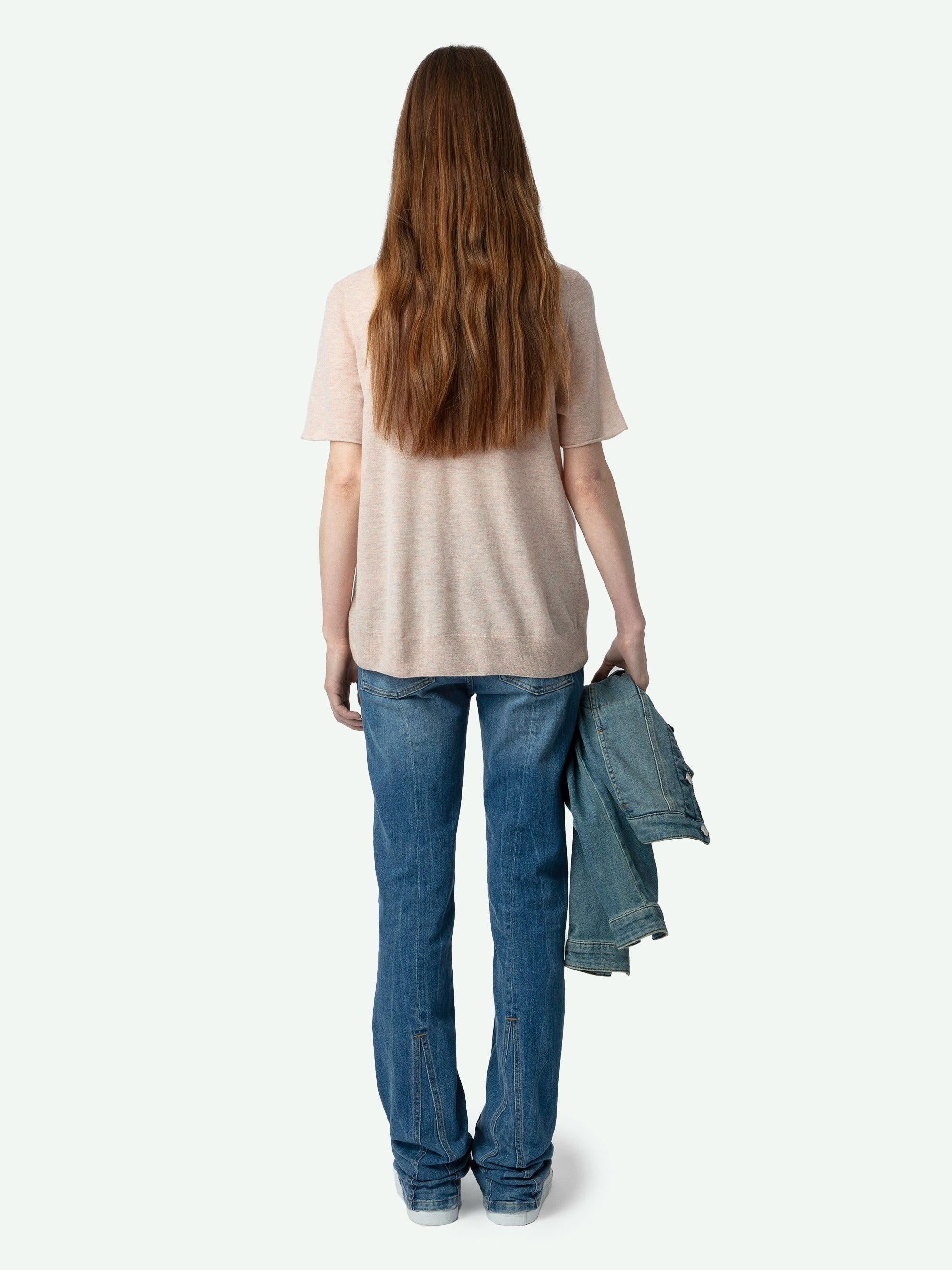 Ida Diamante Wings Cashmere Sweater - 3