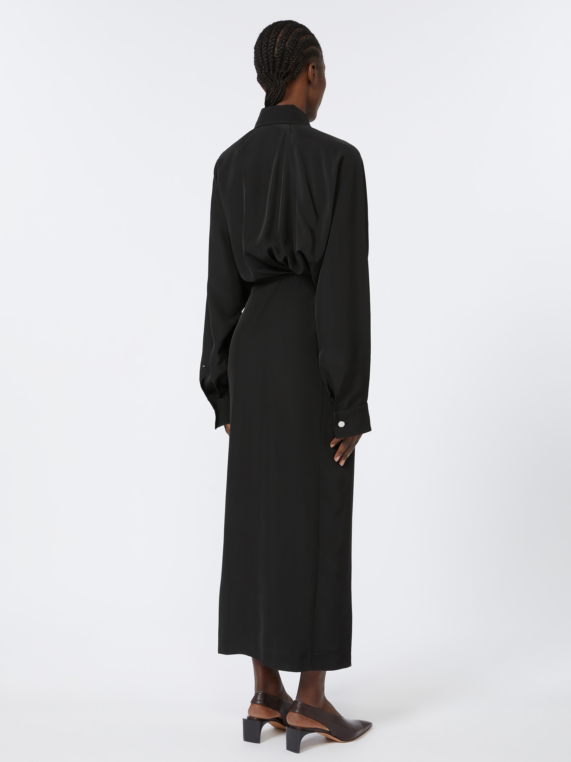 MARANTA Asymmetrical shirt dress - 4