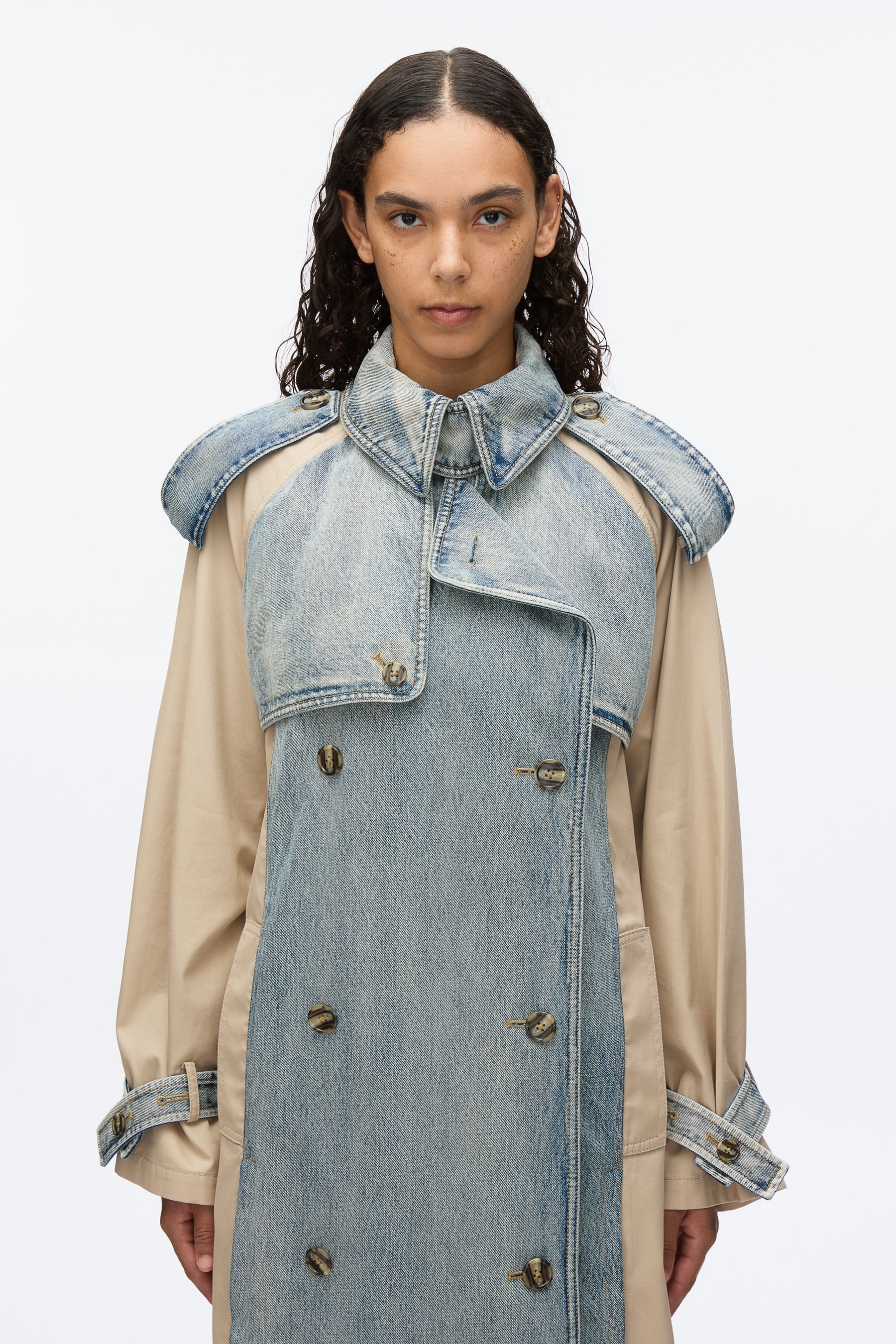 Hybrid Denim Trench - 6