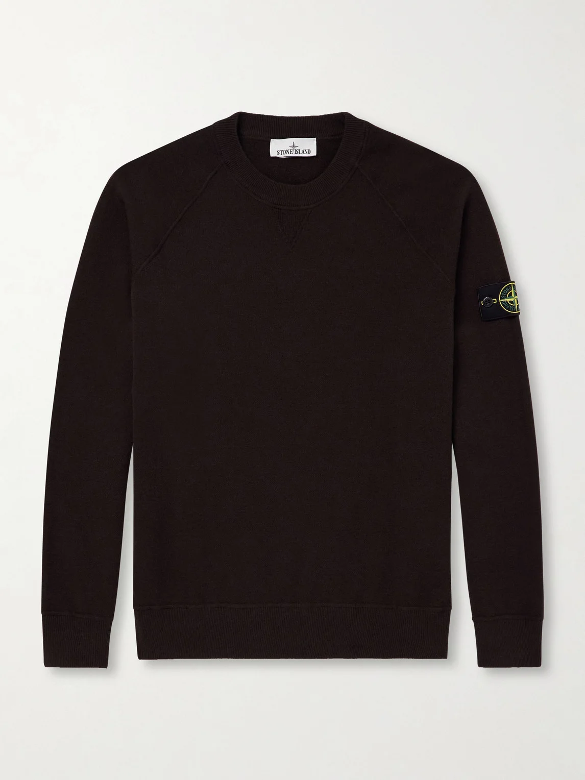 Virgin Wool-Blend Sweatshirt - 1