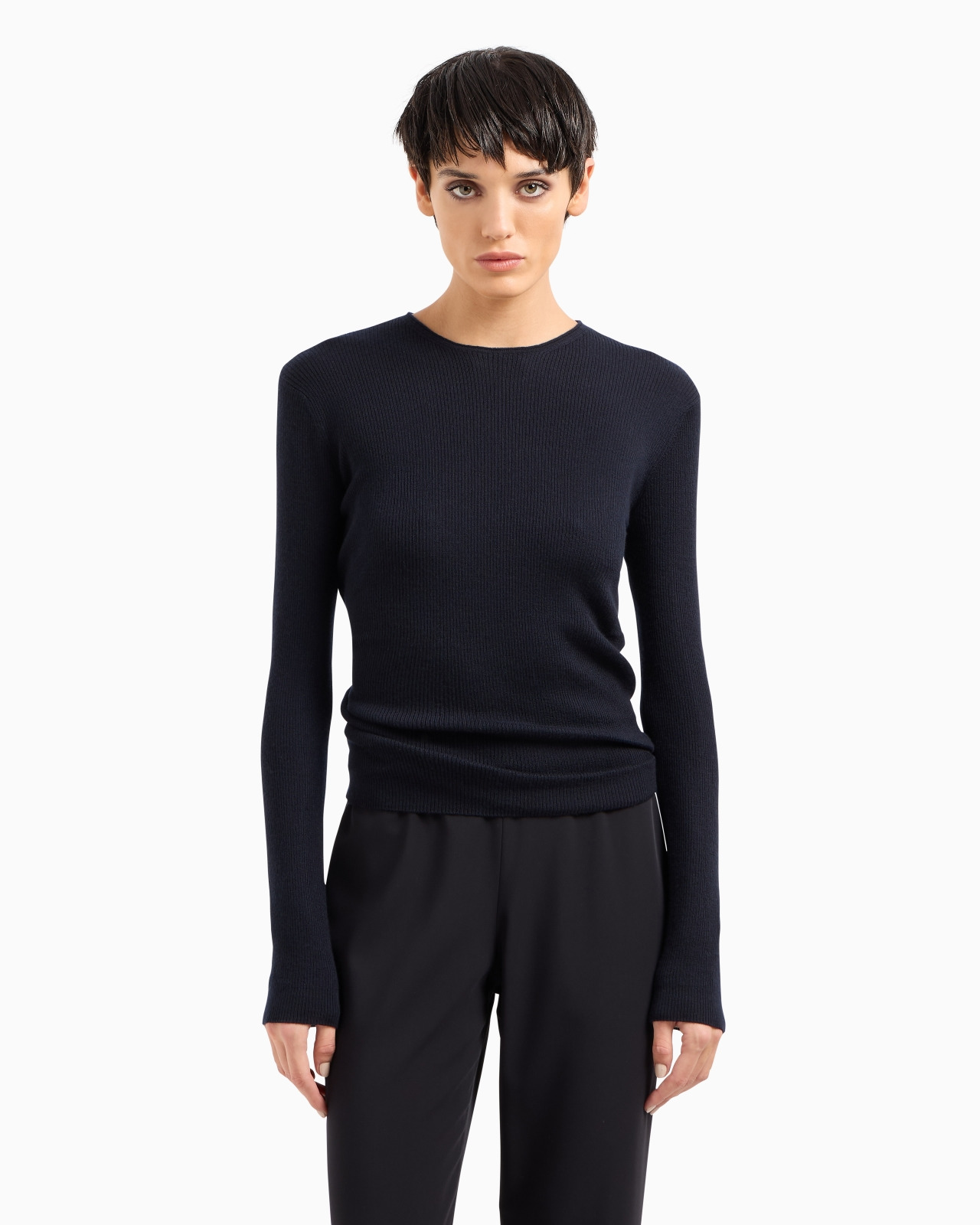 Pure cashmere crew-neck jumper - 4