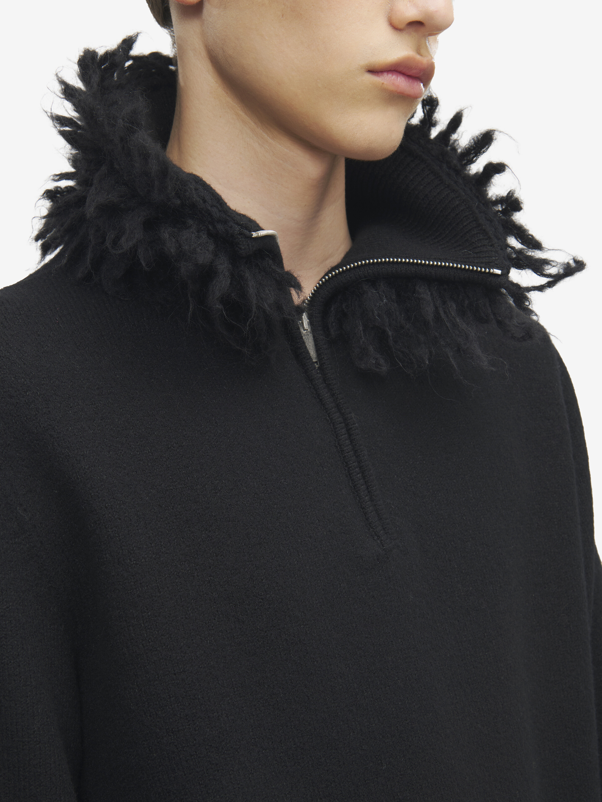Fringed Collar Jumper - 6