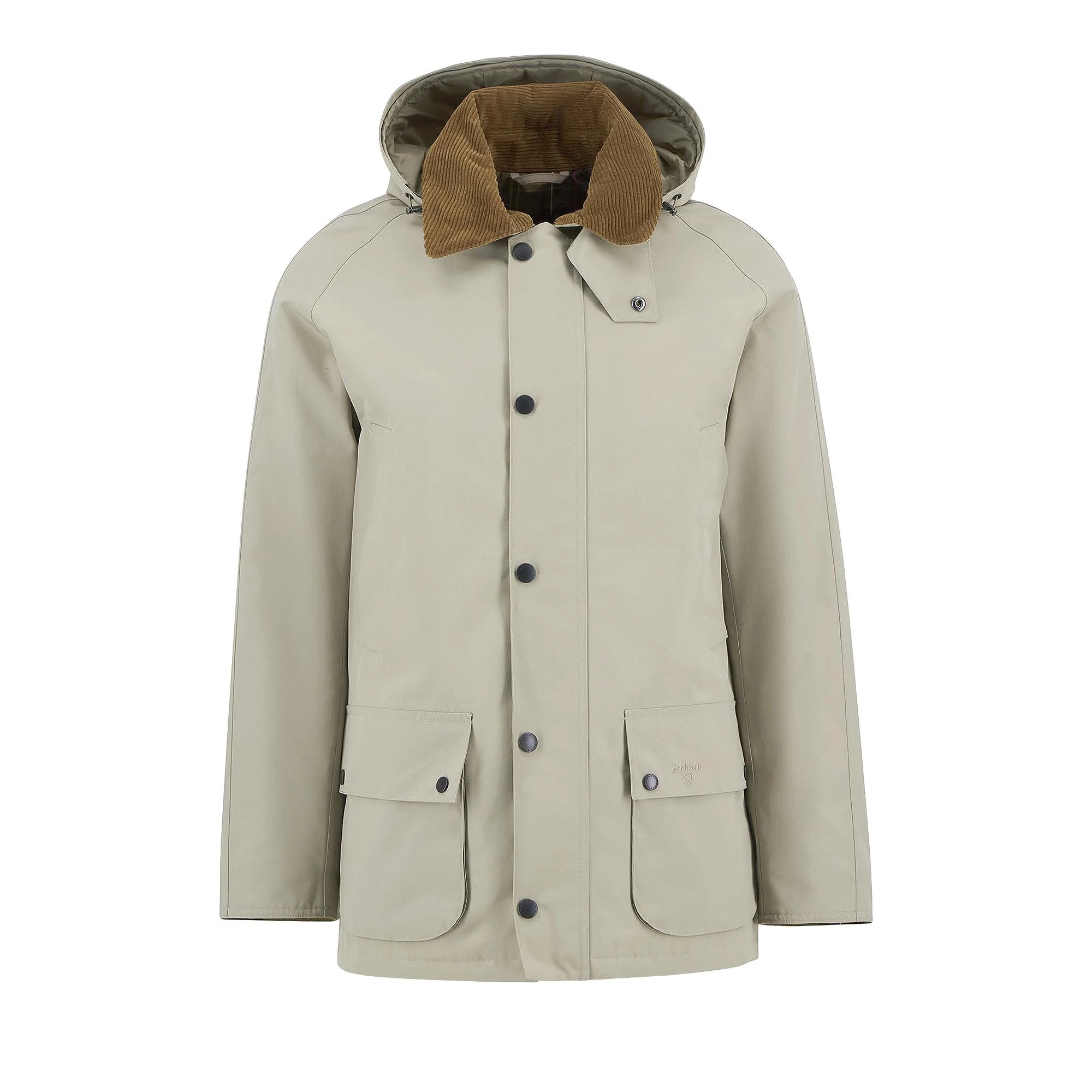 Barbour Winter Ashby Waterproof Jacket 'Washed Stone' - 1