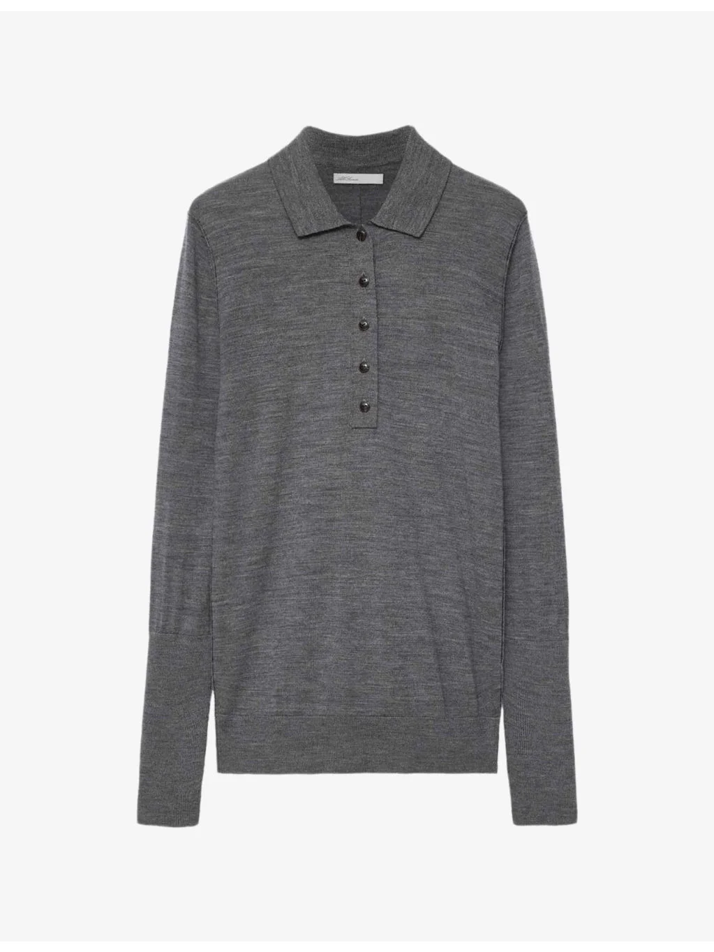 Martel Long-Sleeve Wool Polo - 1