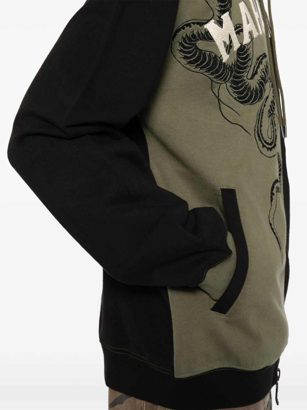 cobra zipped hoodie - 5