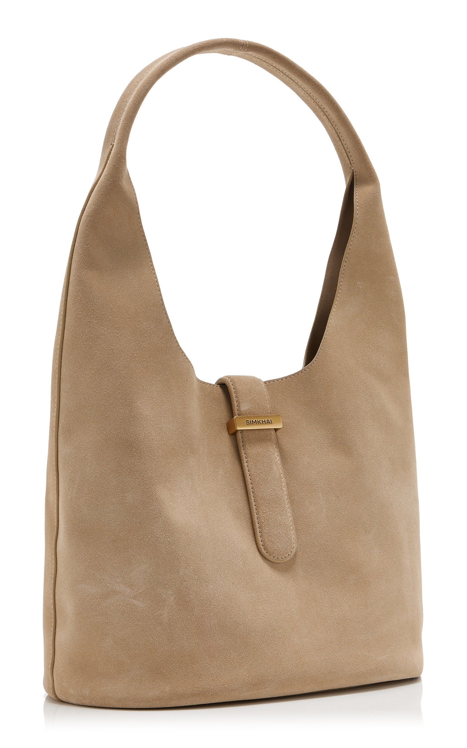 Khai Suede Hobo Bag neutral - 3