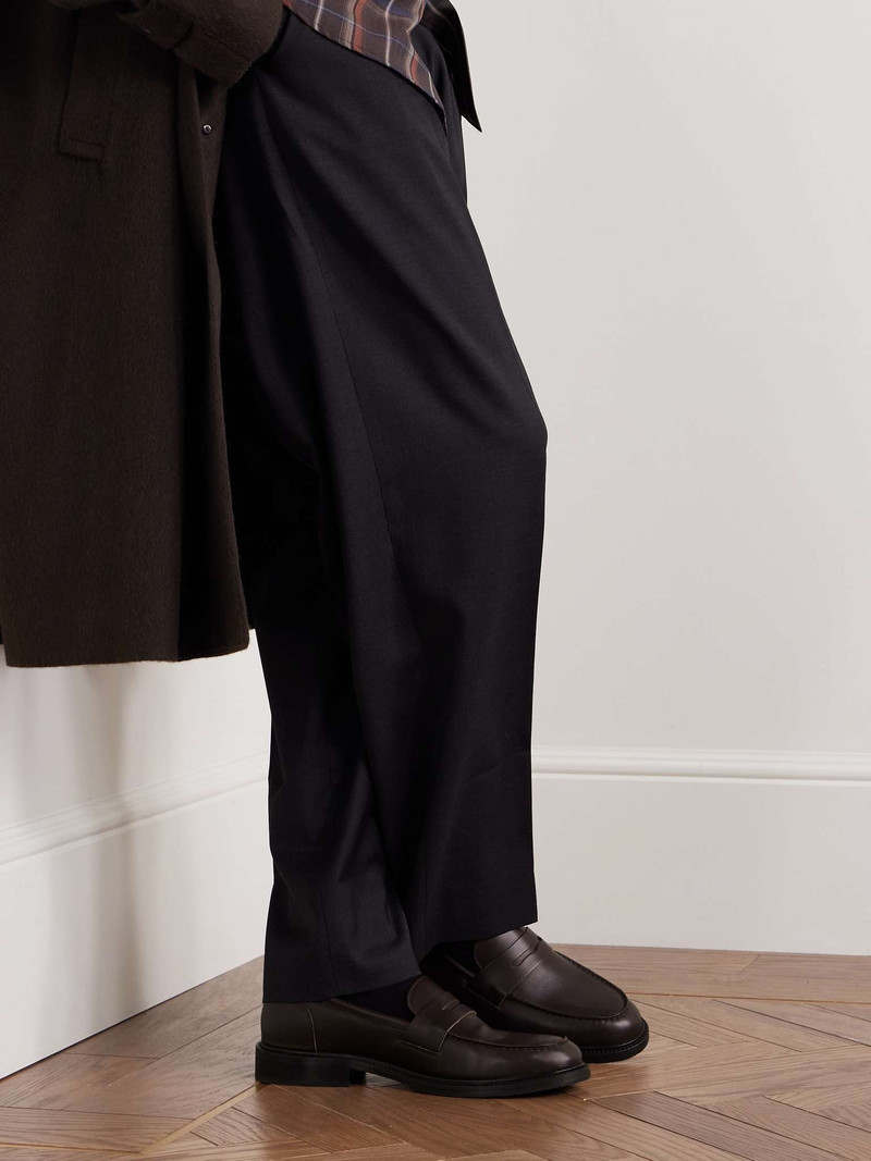 VINNY’s Townee Leather Penny Loafers outlook