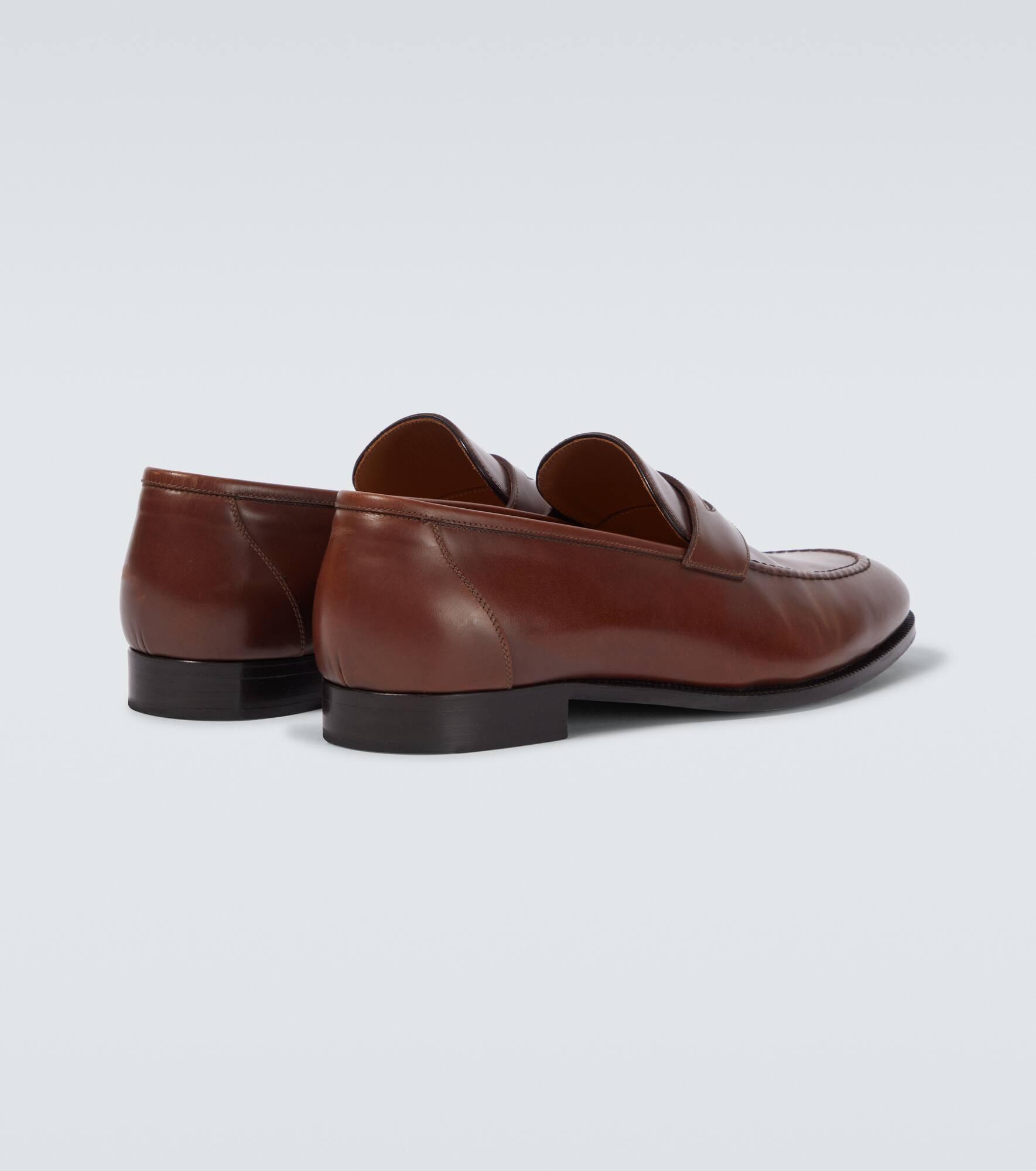 Sergio leather penny loafers - 6