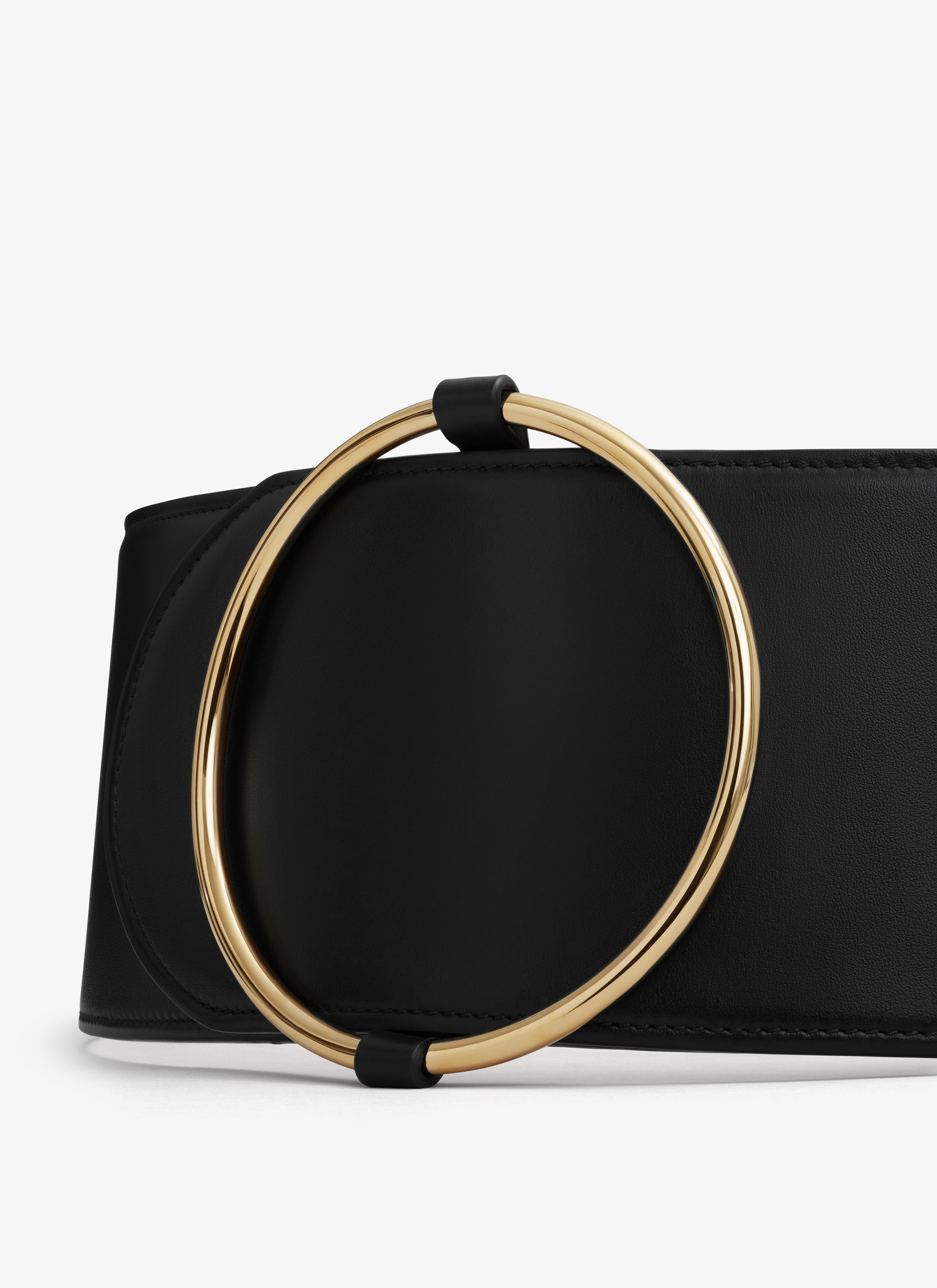 RING BELT IN CALFSKIN - 4