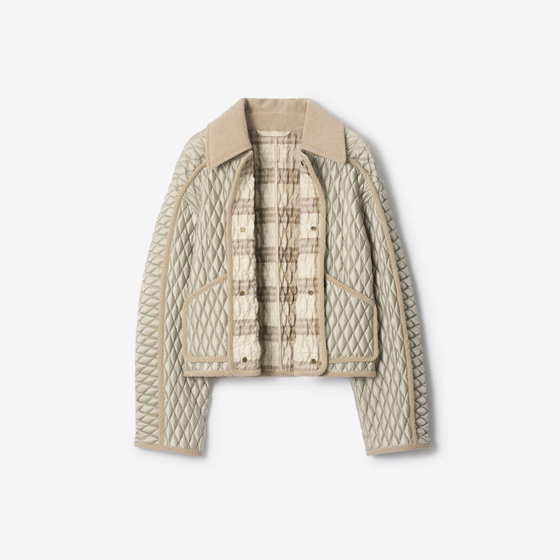 Cropped Quilted Nylon Floriston Jacket 5