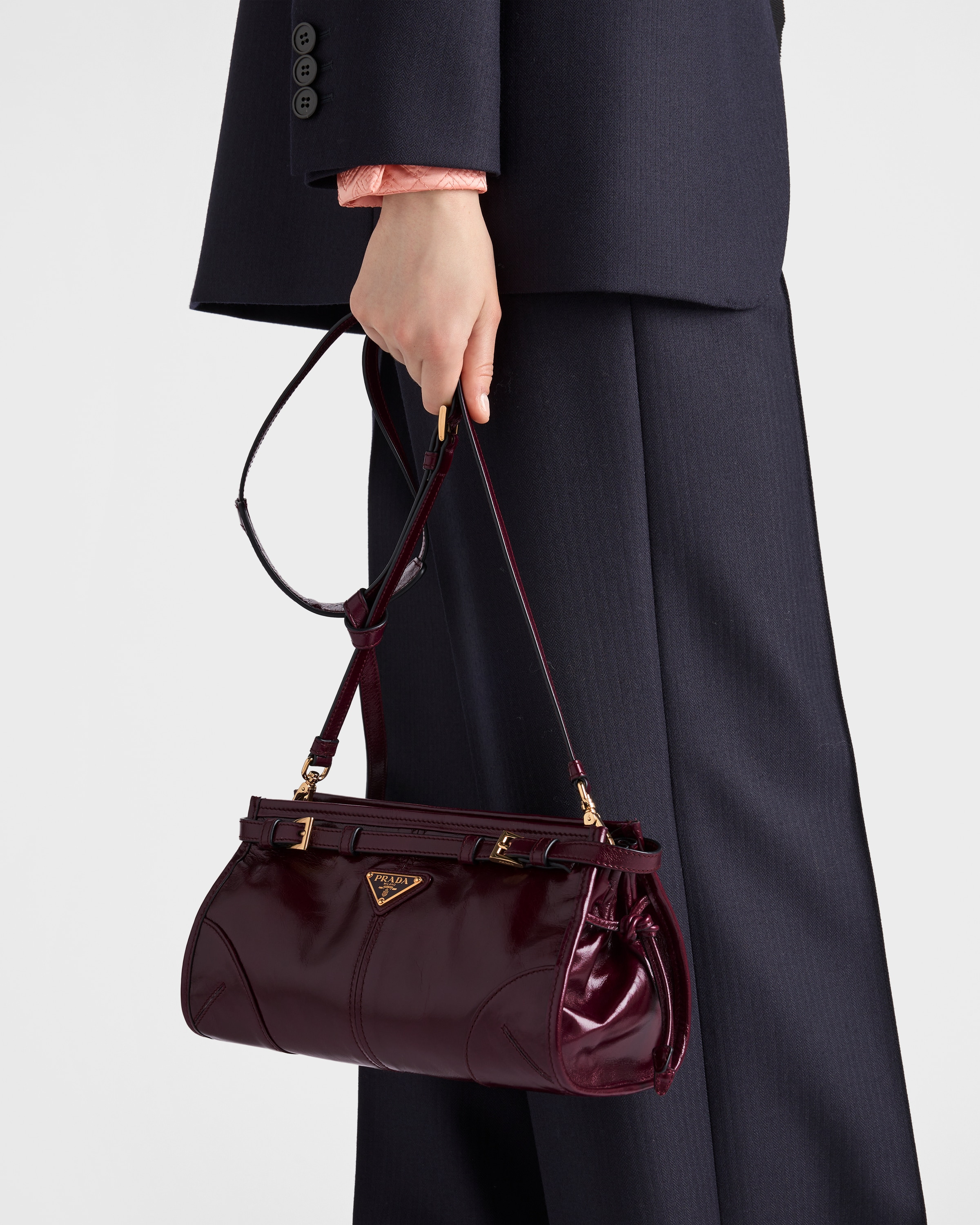 Prada Bonnie small leather shoulder bag - 2