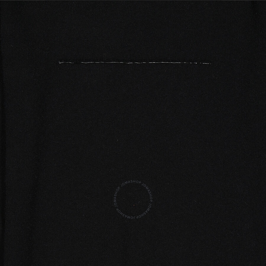 MM6 Maison Margiela Ladies Black Rip Detail Turtleneck Sweater - 6