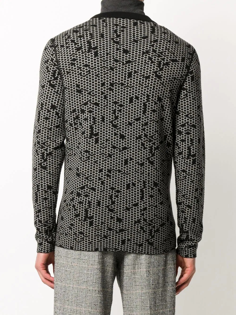 geometric pattern jumper - 4