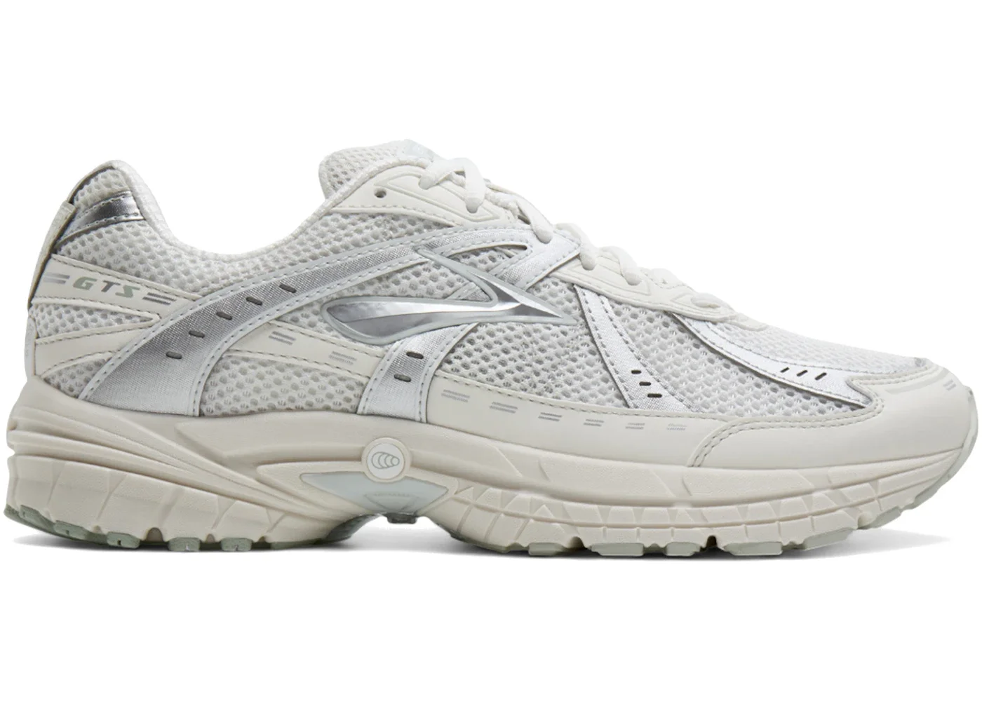 Brooks Adrenaline GTS 10 White Silver - 1
