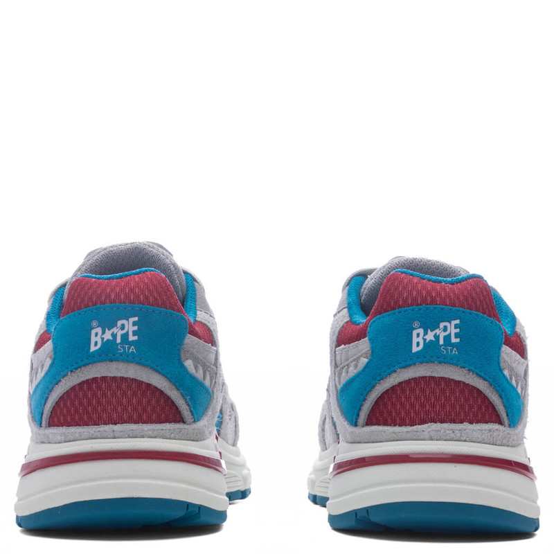 A BATHING APE® WOMEN'S BAPE SHARK STA #2 - GRAY outlook