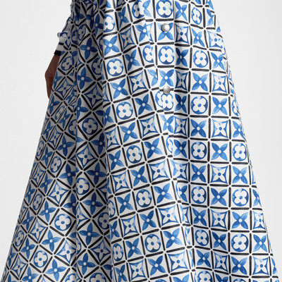 Louis Vuitton Monogram Flower Tile Midi Skirt outlook