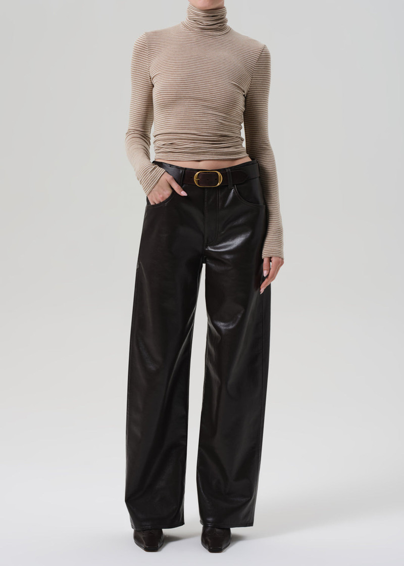Caradene Turtleneck In Chiltern Oatmeal Stripe 6