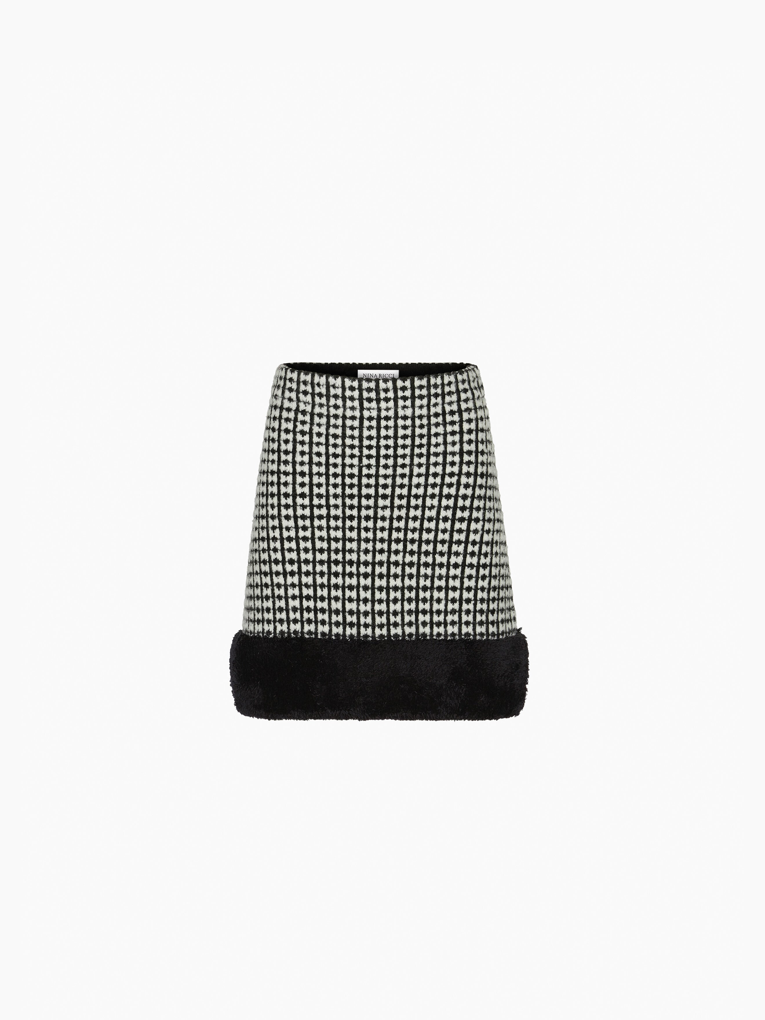 Tweed Mini Skirt - 5
