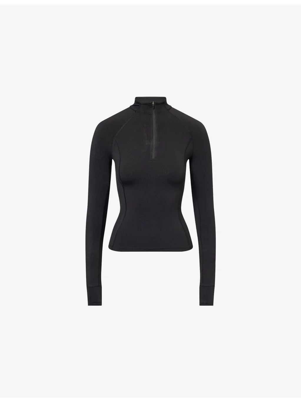 Ultimate Half-Zip Stretch-Woven Top - 1