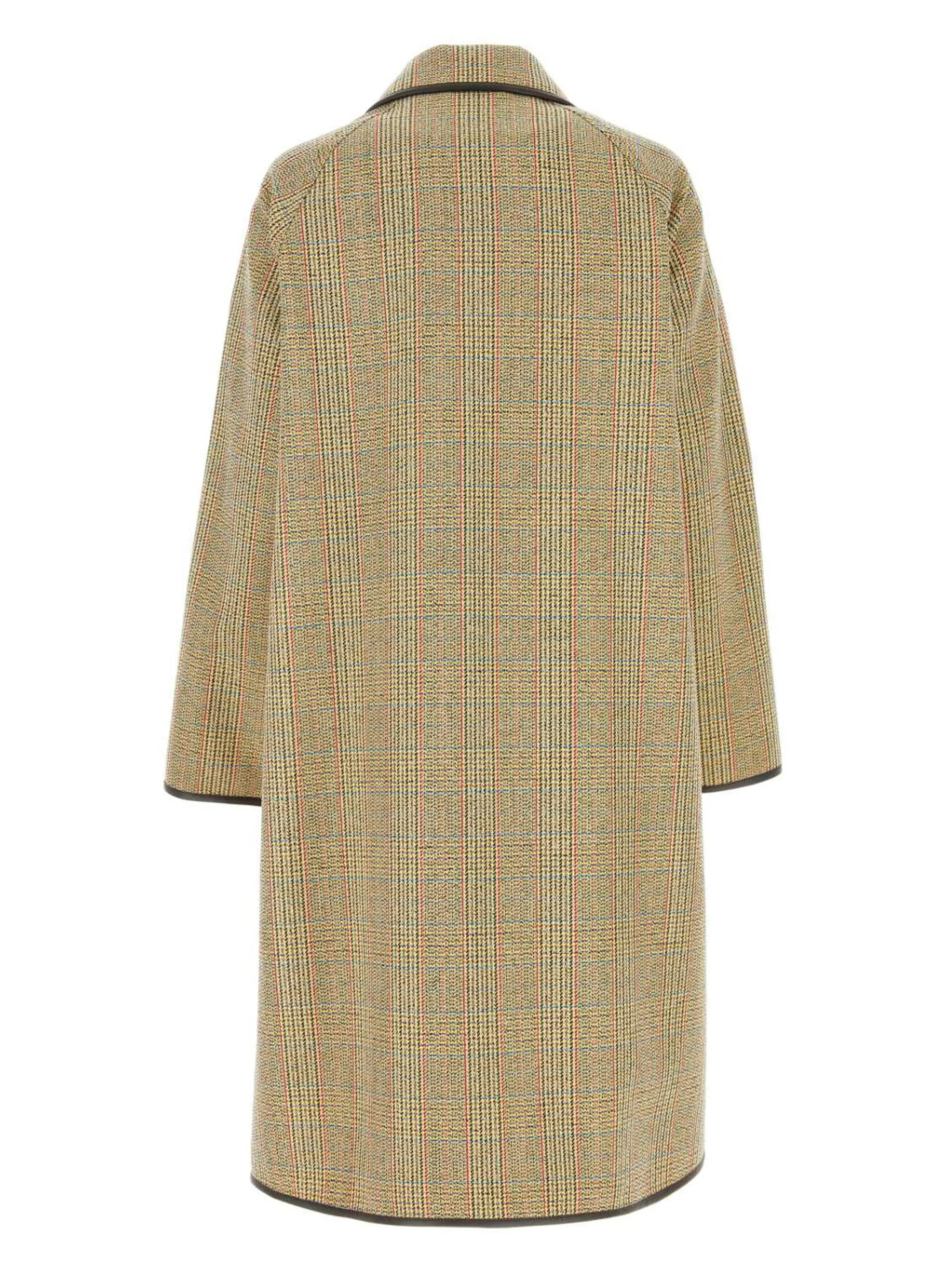 Prince of Wales check patterned coat - 2