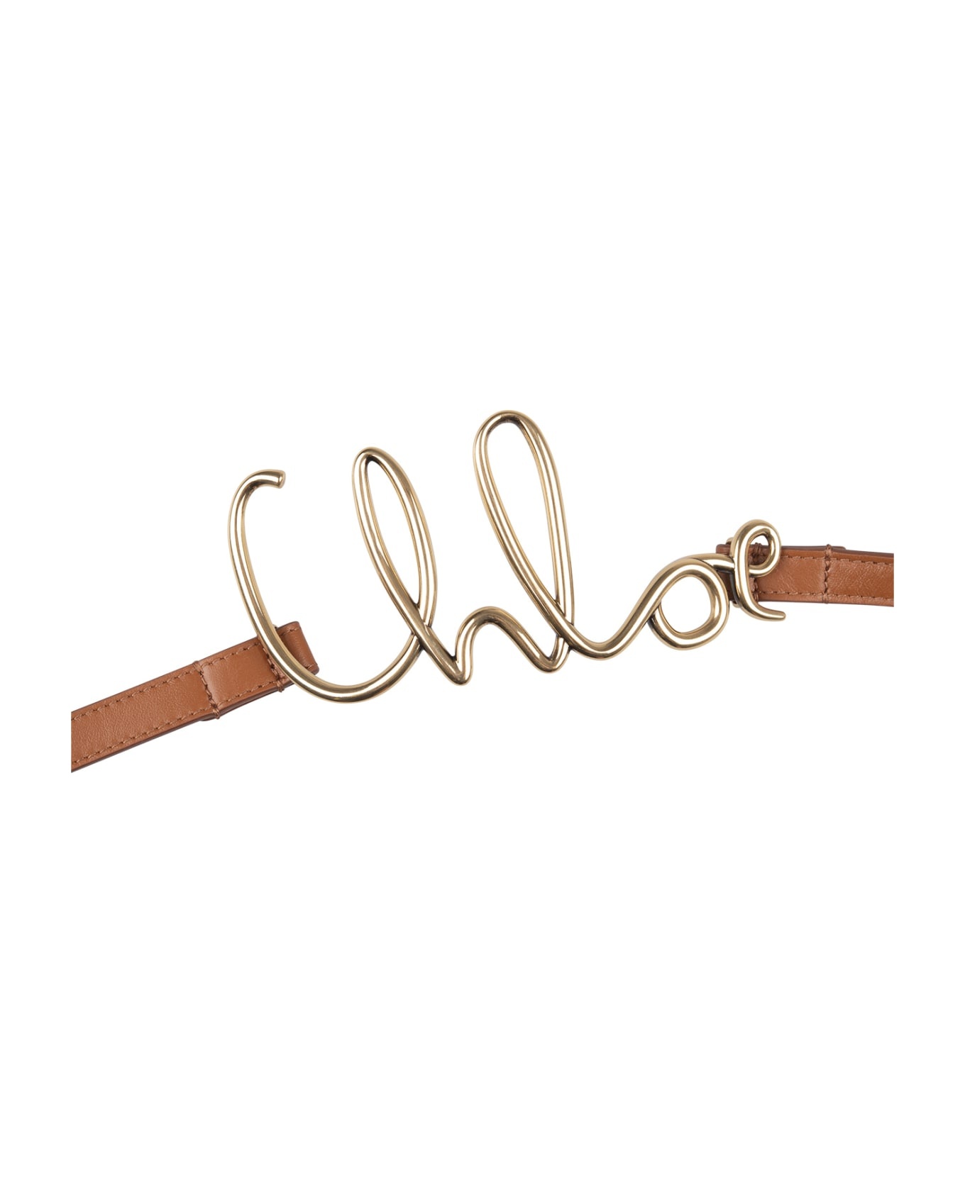 Brown Chloé Iconic Small Belt - 3