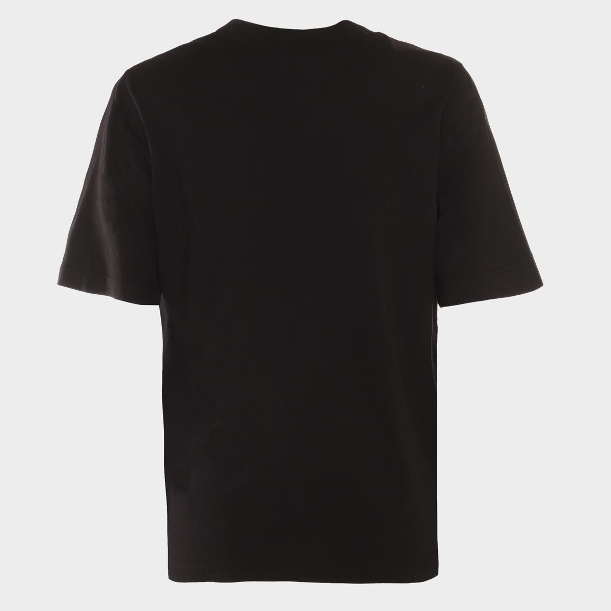 DSQUARED2 BLACK COTTON T-SHIRT - 2