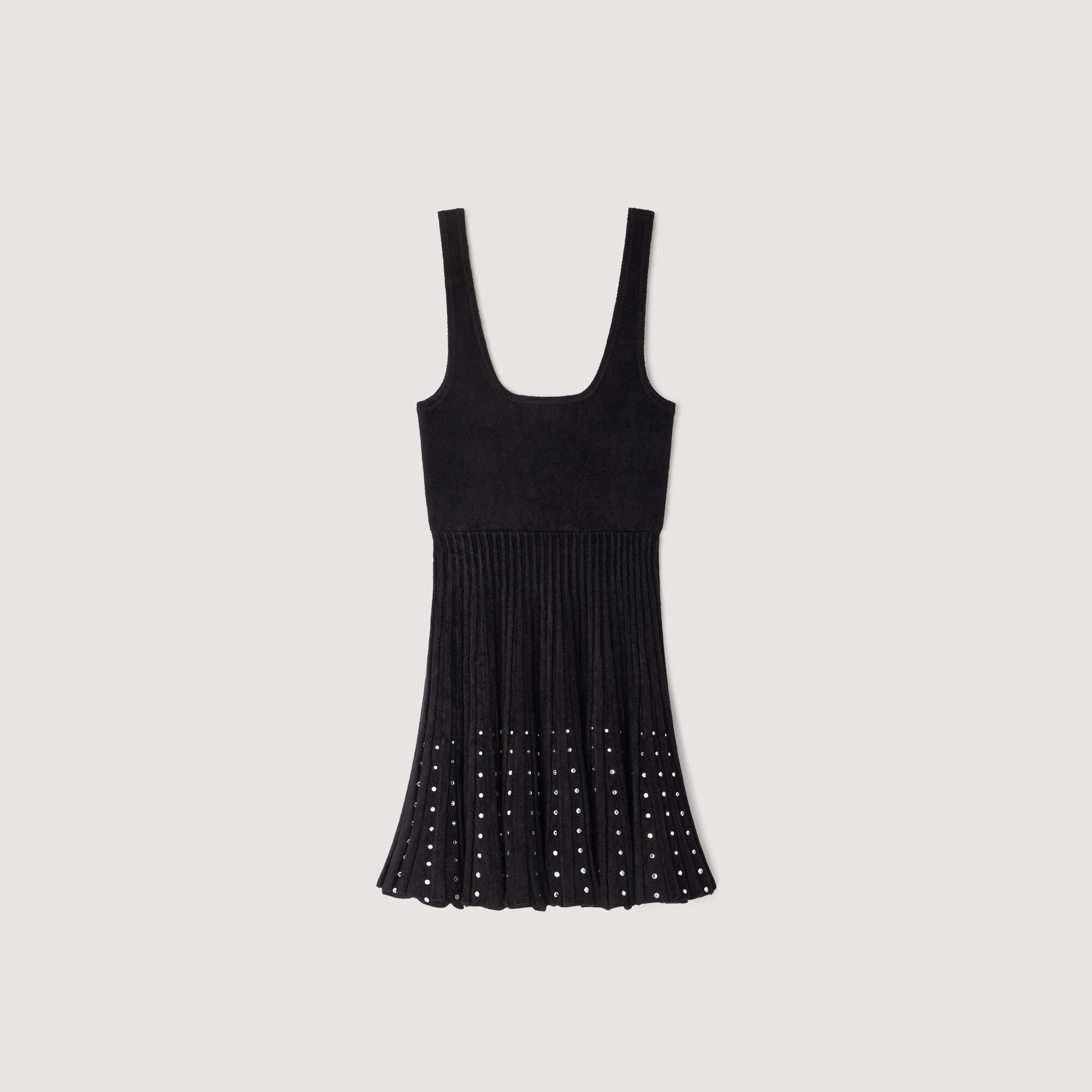 MINI RHINESTONE DRESS - 6
