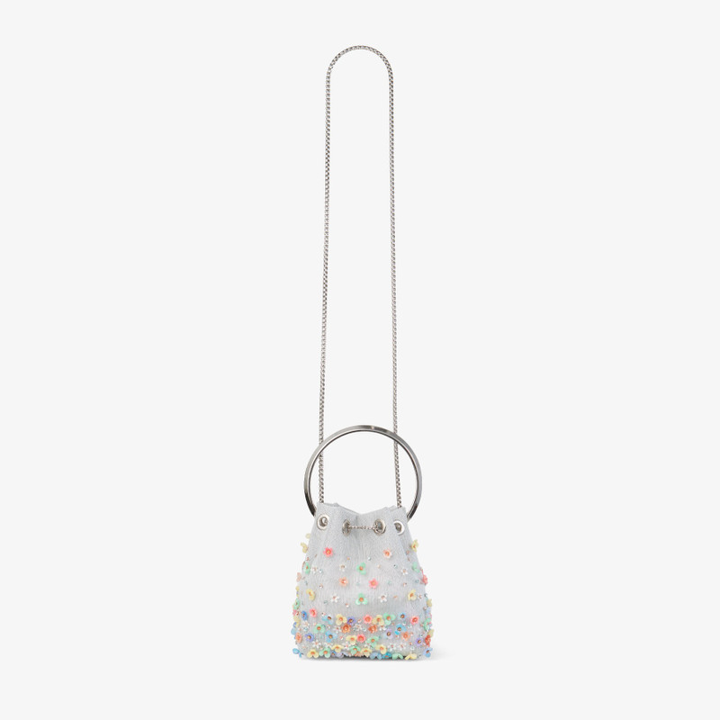Bon Bon
Silver Mesh Bag With Embroidered Daisies 5